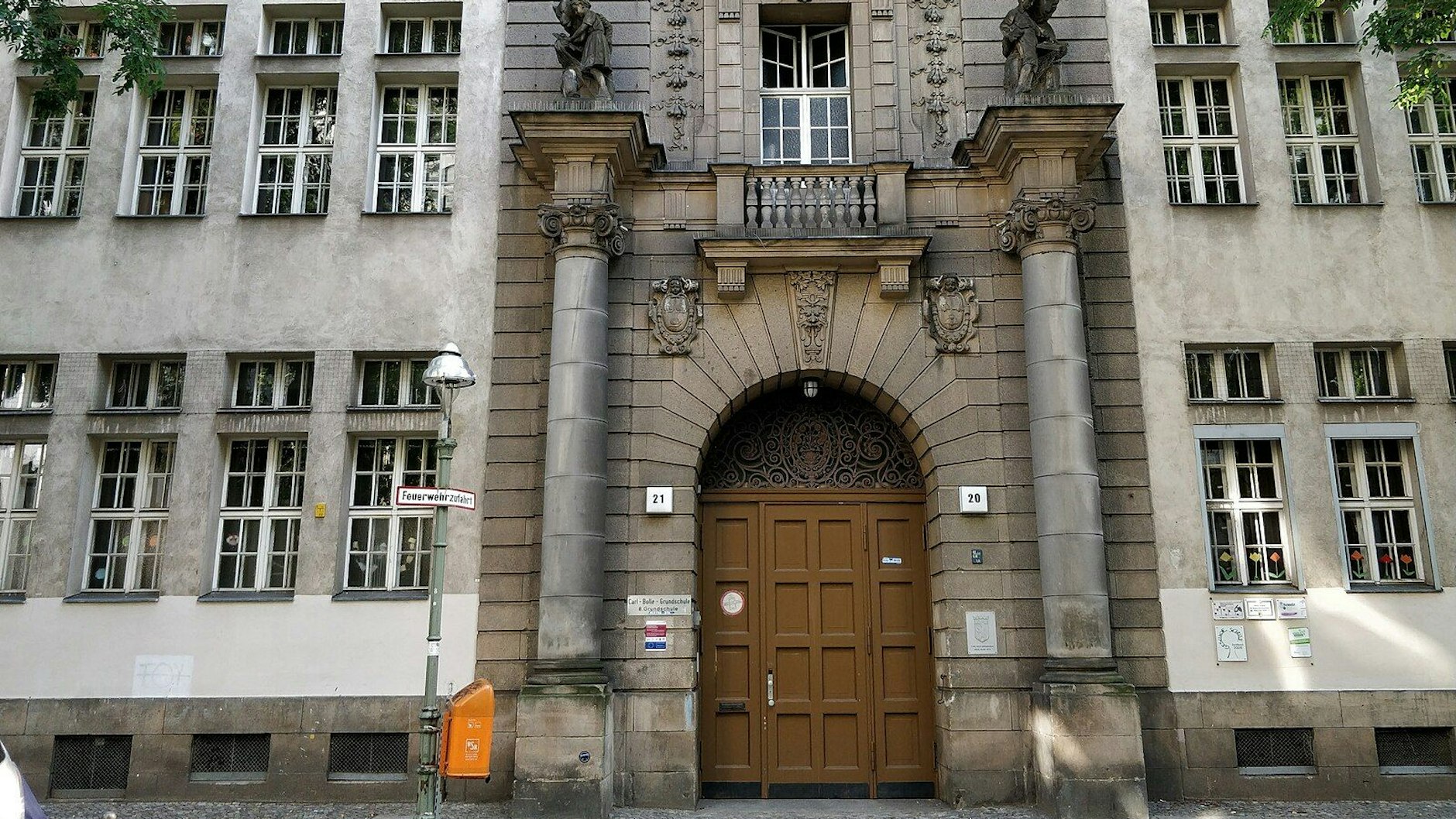 Die Carl-Bolle-Grundschule in Berlin-Moabit.