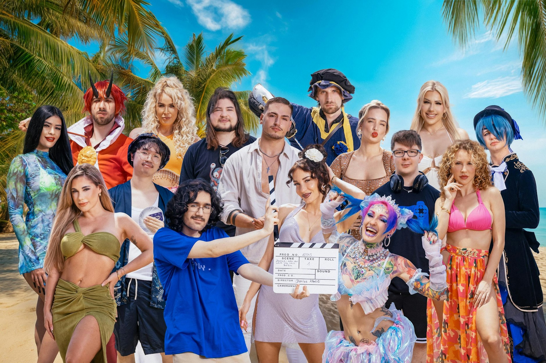 Die neuen Beautys und Nerds der sechsten Staffel „Beauty &amp; The Nerd“.