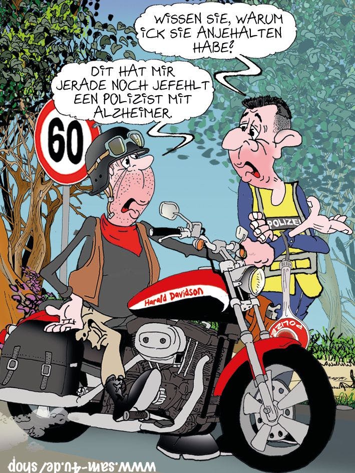 Auch heute gibt es an dieser Stelle unseren Cartoon des Tages von Zeichner Sam Paff aus Berlin. Genießen Sie den typischen Berliner Humor in unserer Rubrik Witz des Tages!