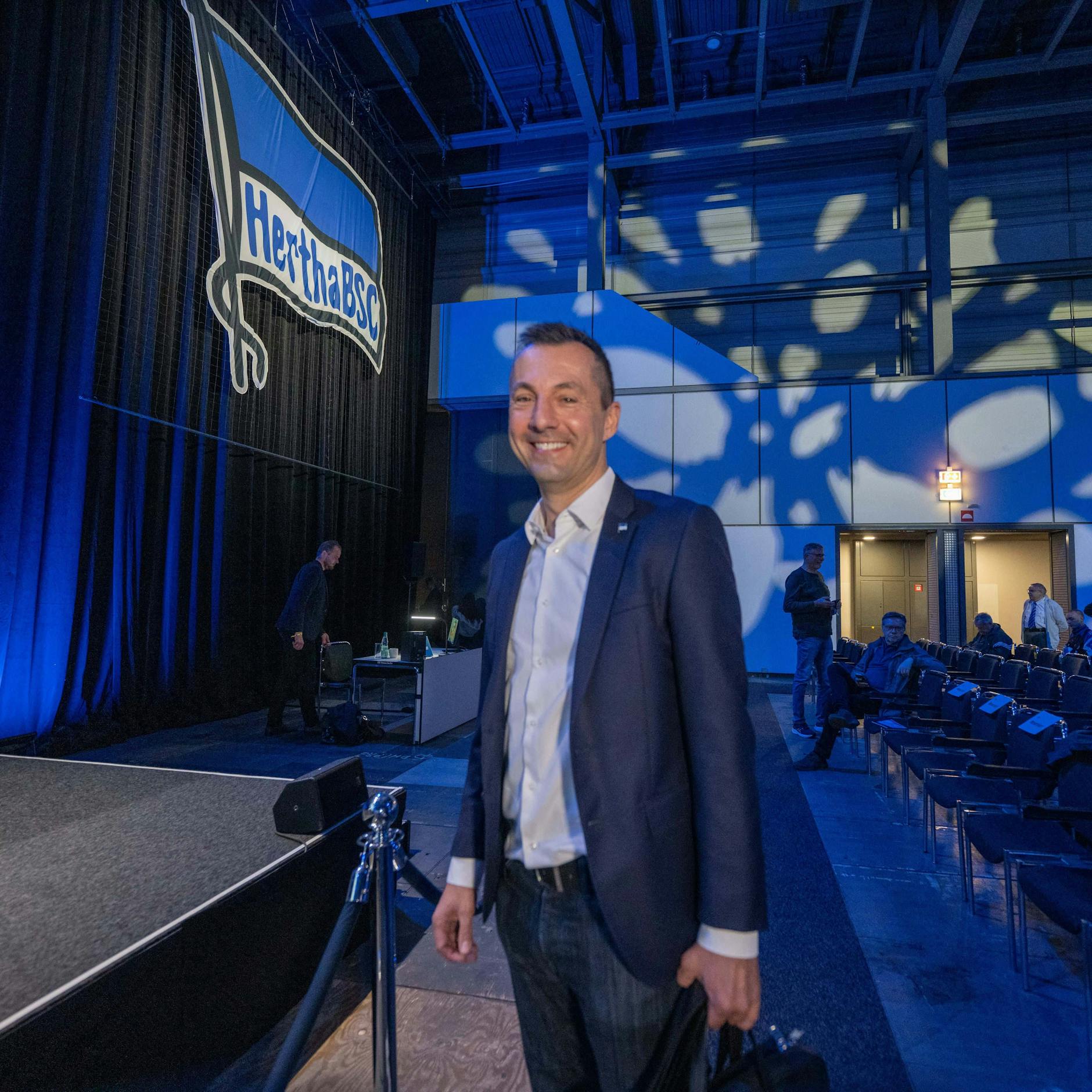 Ralf Huschen ist seit einem Jahr bei Hertha BSC Finanzboss und verordnet rigorosen Sparkurs.