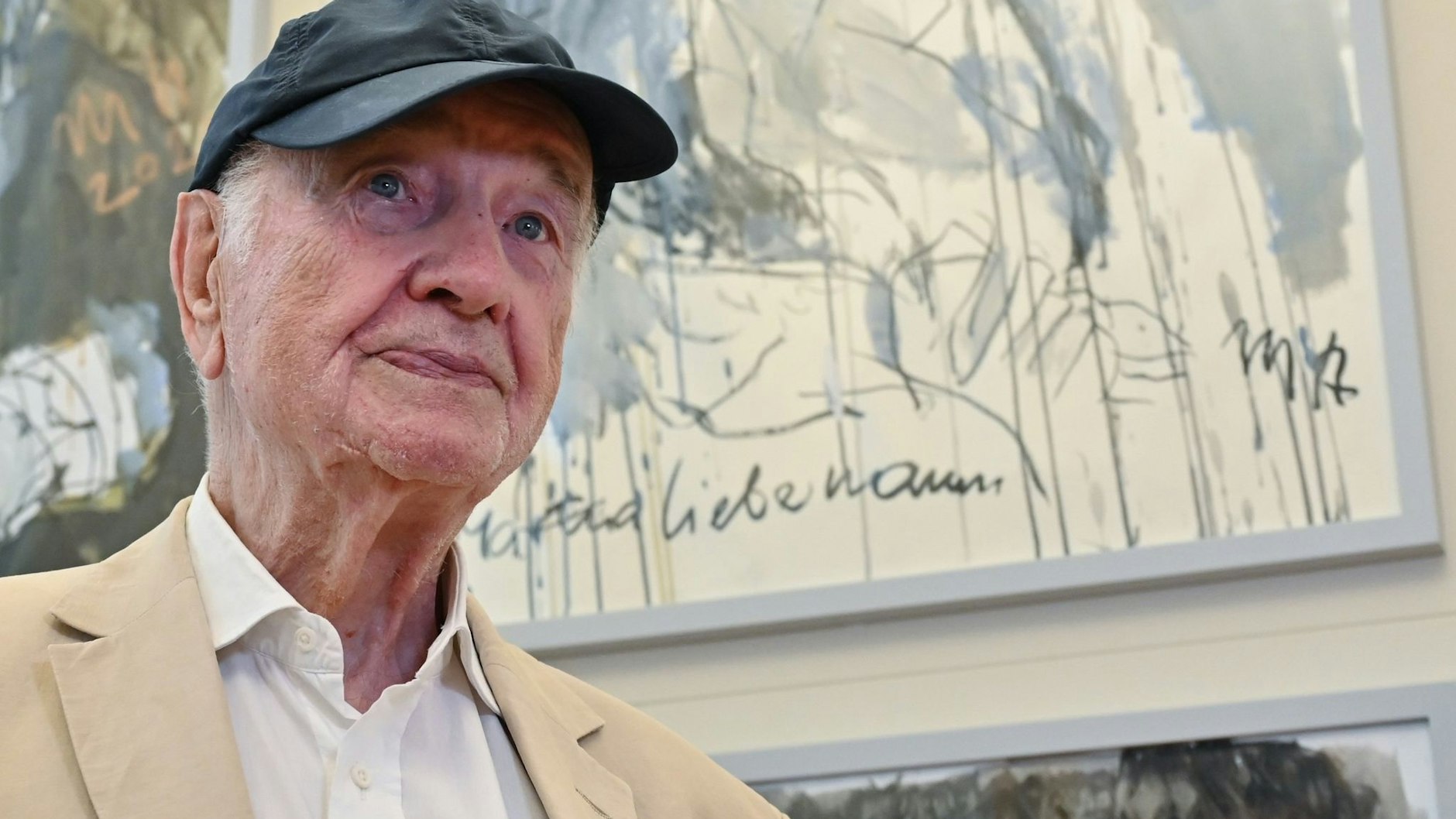 Armin Mueller-Stahl in seinem Atelier