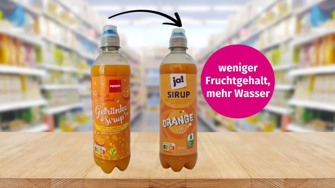 Der Fruchtgehalt ist von 60 auf 28 Prozent gesunken.