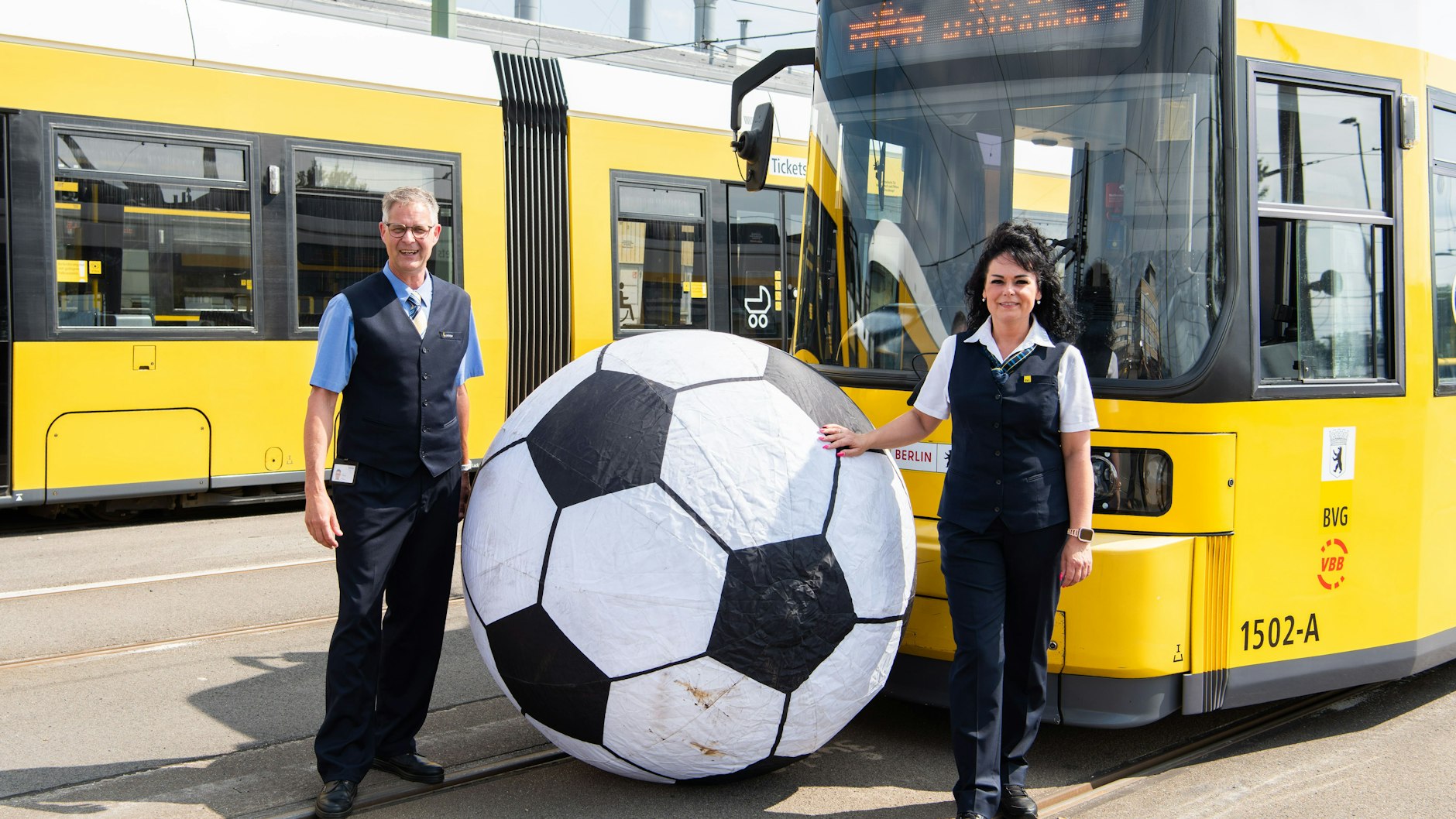 Sandra Probst aus Berlin tritt mit ihrem Kollegen aus Leipzig Thomas Langkopf als Nationalteam Deutschland zur Tram WM in Wien an.