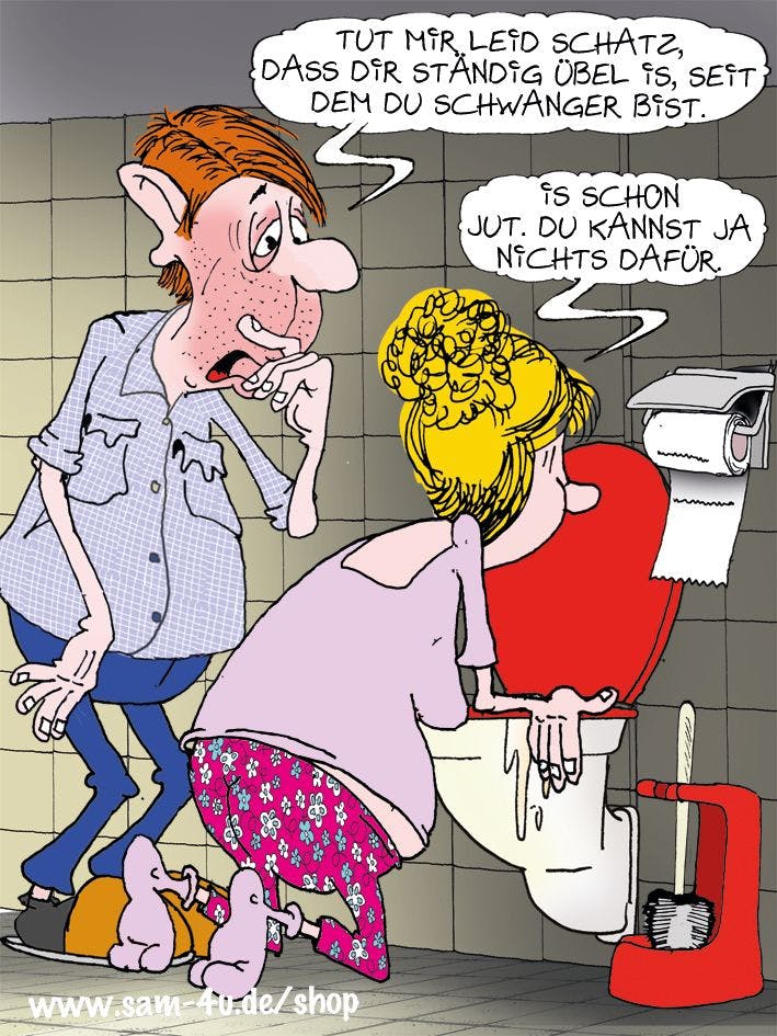 Auch heute präsentieren wir Ihnen in unserer Rubrik Witz des Tages einen Cartoon des Tages, für den sich unser Zeichner Sam Paff wieder mächtig ins Zeug gelegt hat.