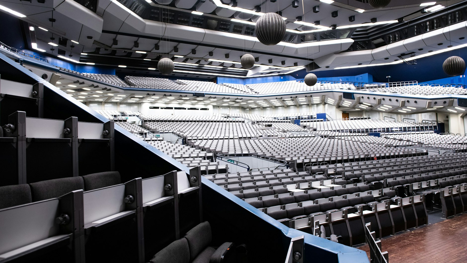 Auch die Veranstaltungssäle des ICC können besichtigt werden, wenn das berühmte Berliner Bauwerk für 49 Stunden öffnet.