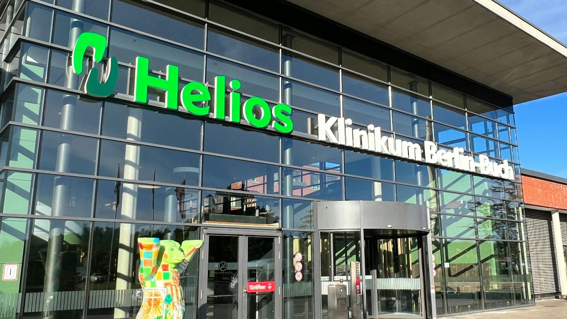 Das Helios Klinikum in Berlin-Buch – es liegt im Osttreil der Stadt.