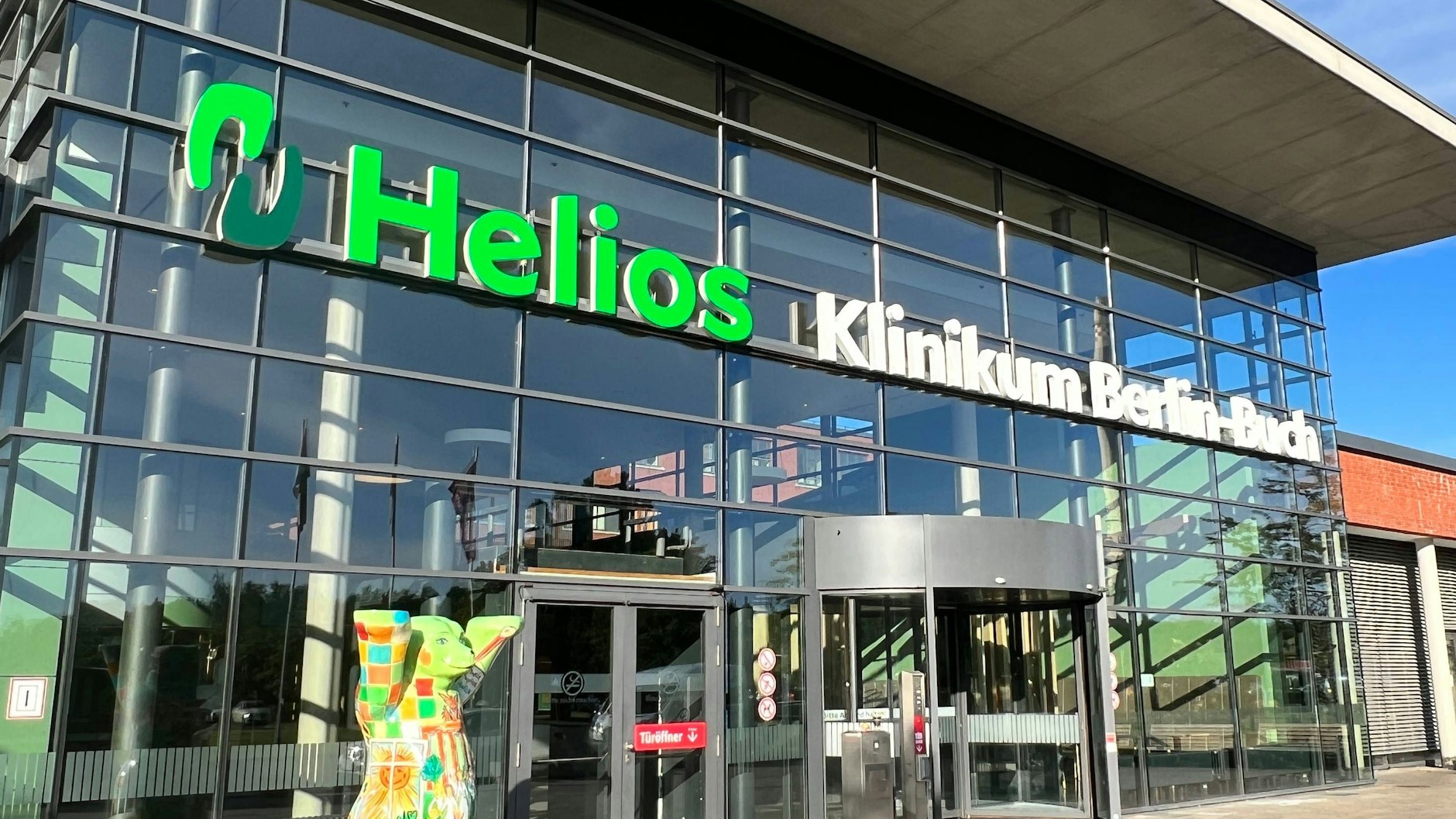 Das Helios Klinikum in Berlin-Buch – es liegt im Osttreil der Stadt.