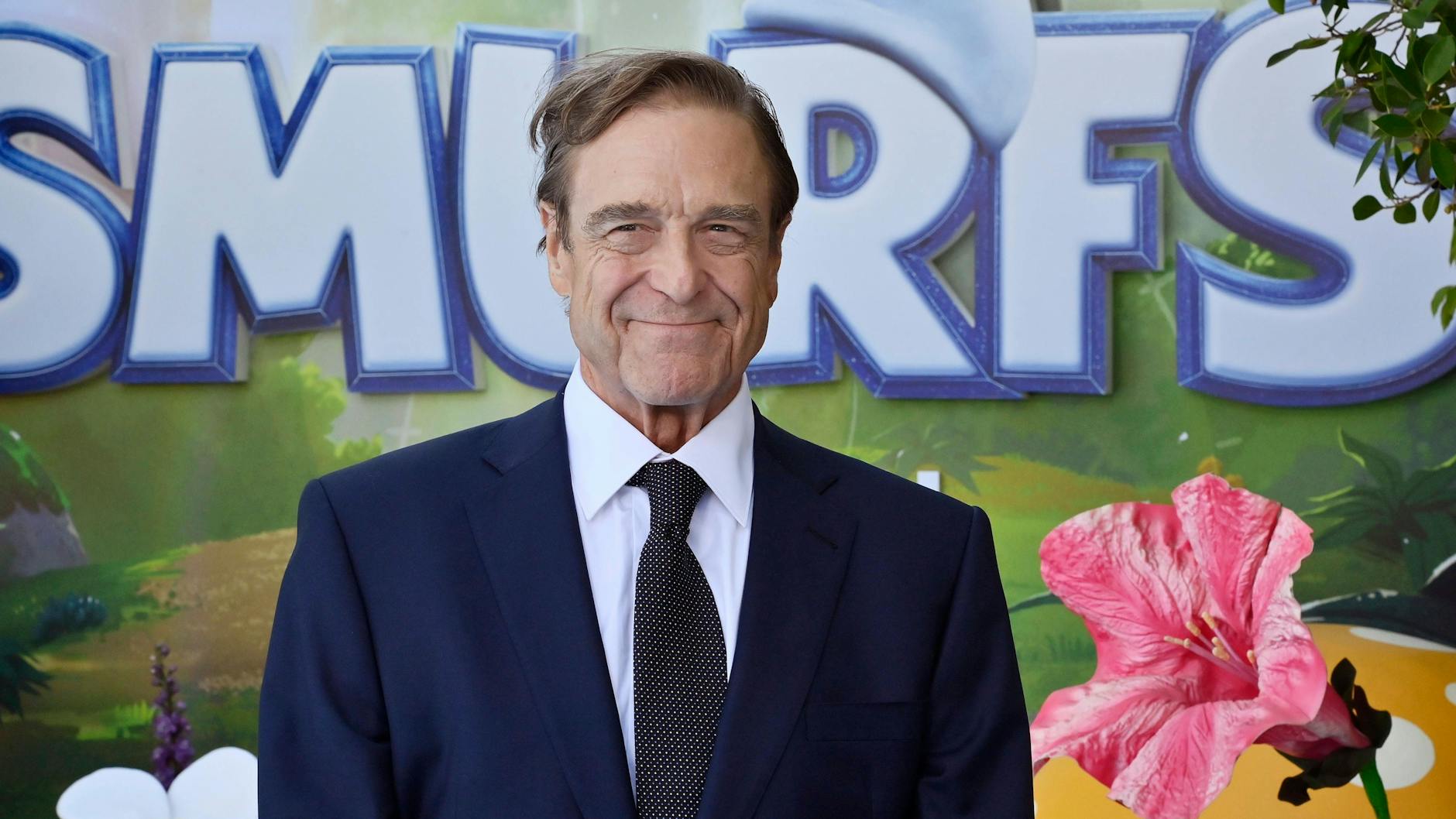 John Goodman am vergangenen Sonntag bei der Premiere von „Die Schlümpfe: Der große Kinofilm“ in Los Angeles. Er leiht Papa Schlumpf seine Stimme.