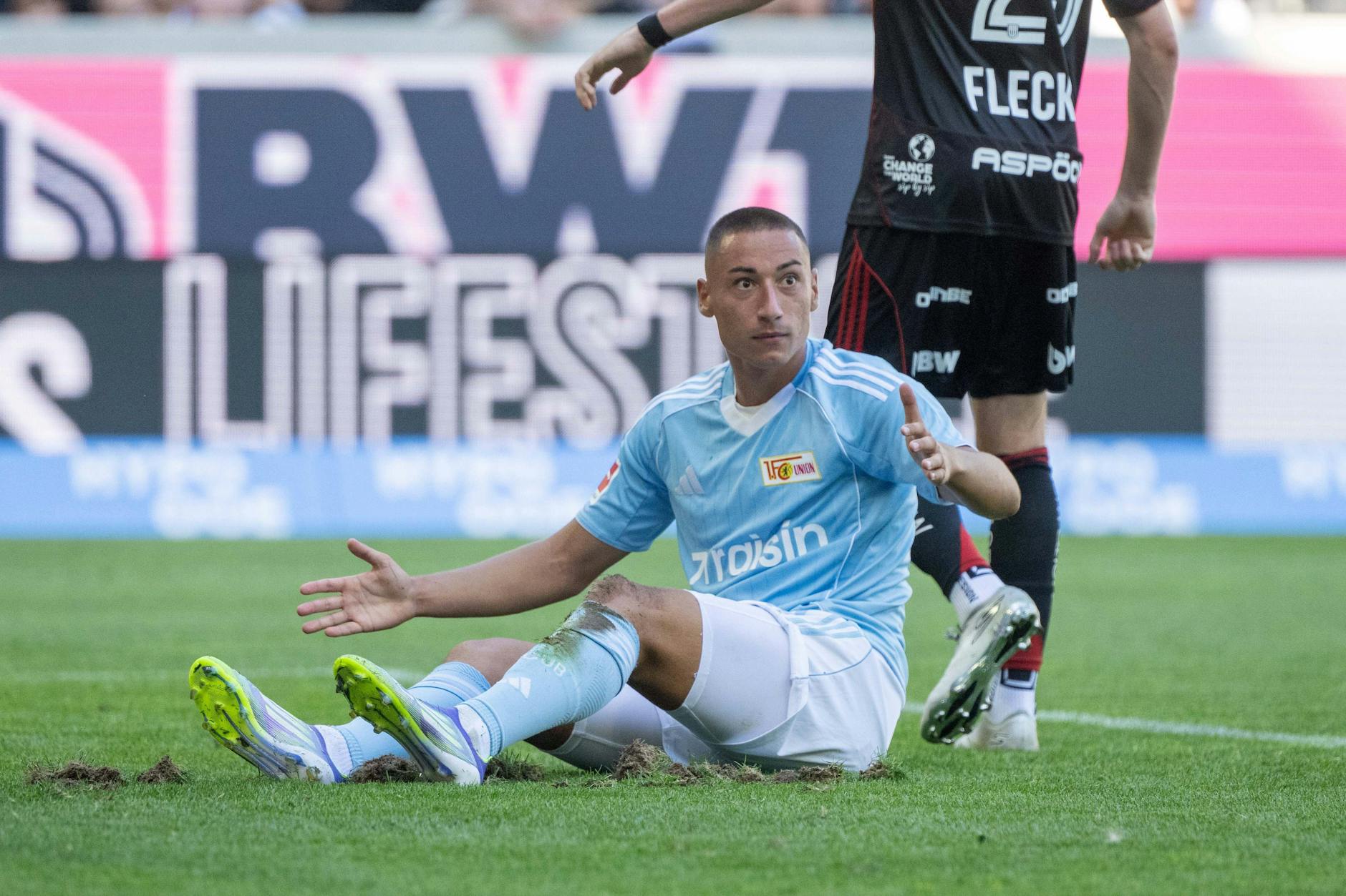 Mehr Frust als Lust: Stürmer Dejan Ljubicic kommt beim 1. FC Union bisher einfach nicht in die Gänge.