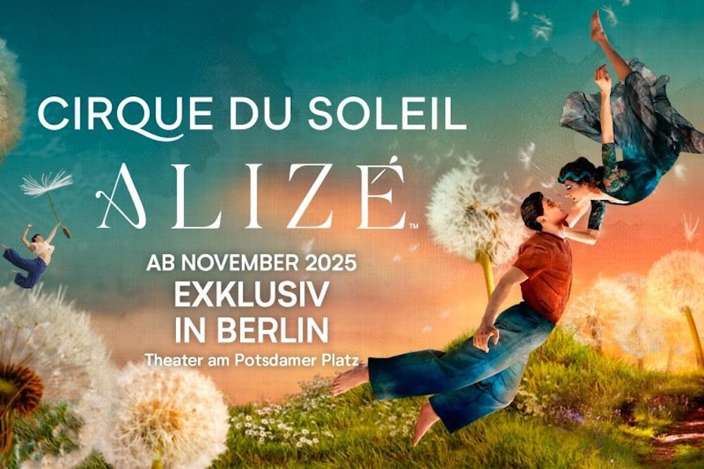 Eine Show wie ein Traum: ALIZÉ vom Cirque du Soleil zeigt die neue Poesie des Zirkus. Wo das Unmögliche möglich wird – ALIZÉ erwartet Sie!