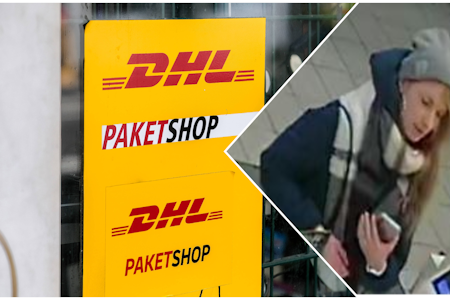 DHL-Paket geklaut: Polizei sucht diese blonde Betrügerin