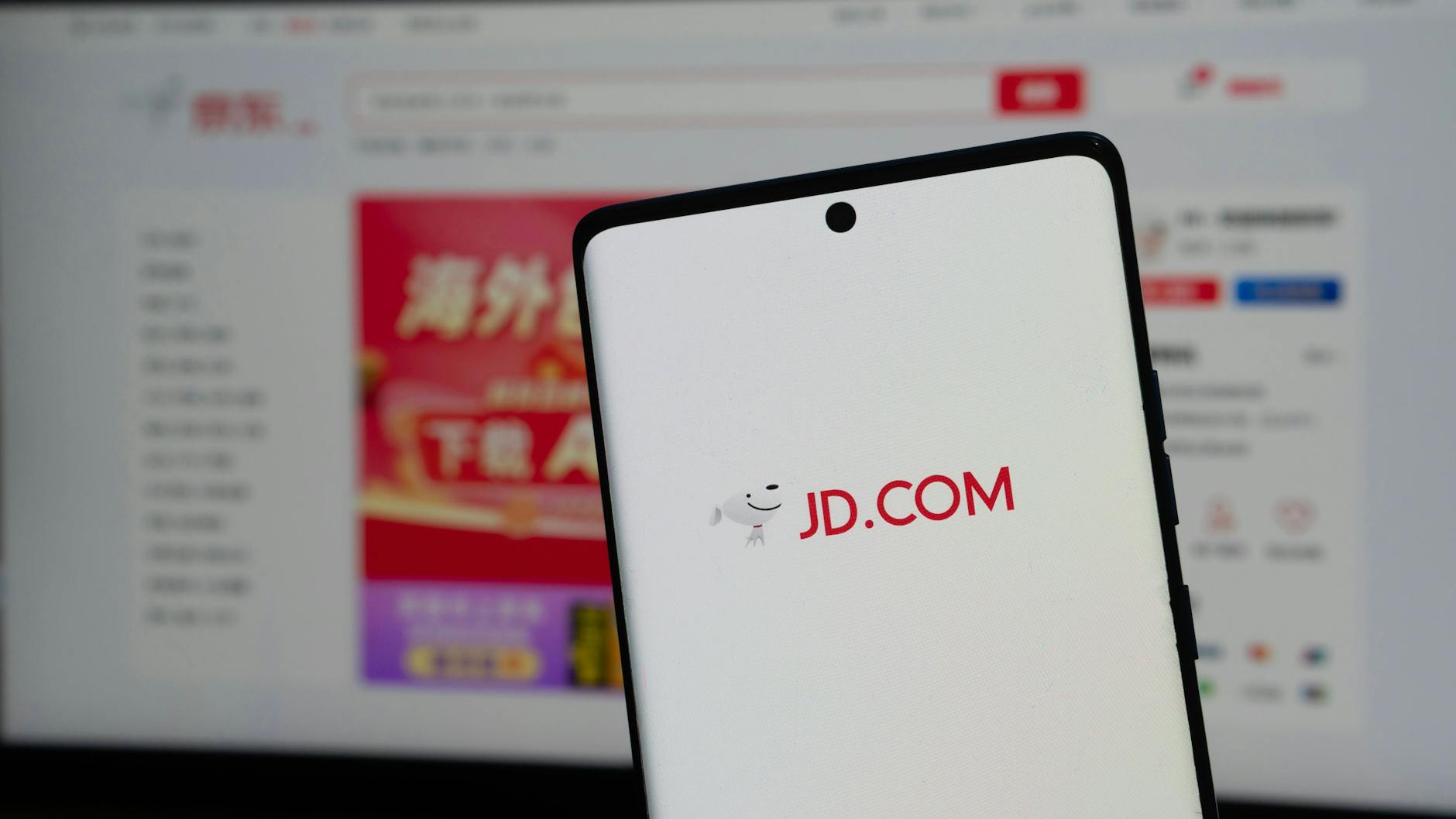 JD.com ist lauf Eigenaussage Chinas größter Einzelhändler nach Umsatz.