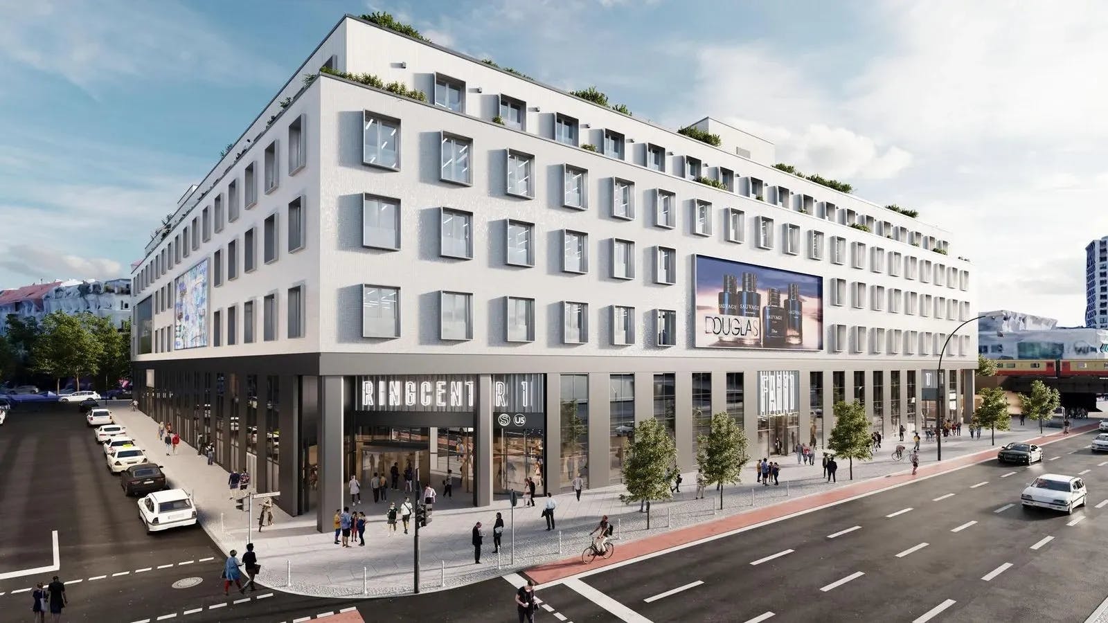 So soll das Ring Center 1 in Berlin Friedrichshain-Kreuzberg einmal aussehen. Der Ist-Zustand allerdings ist davon weit entfernt.