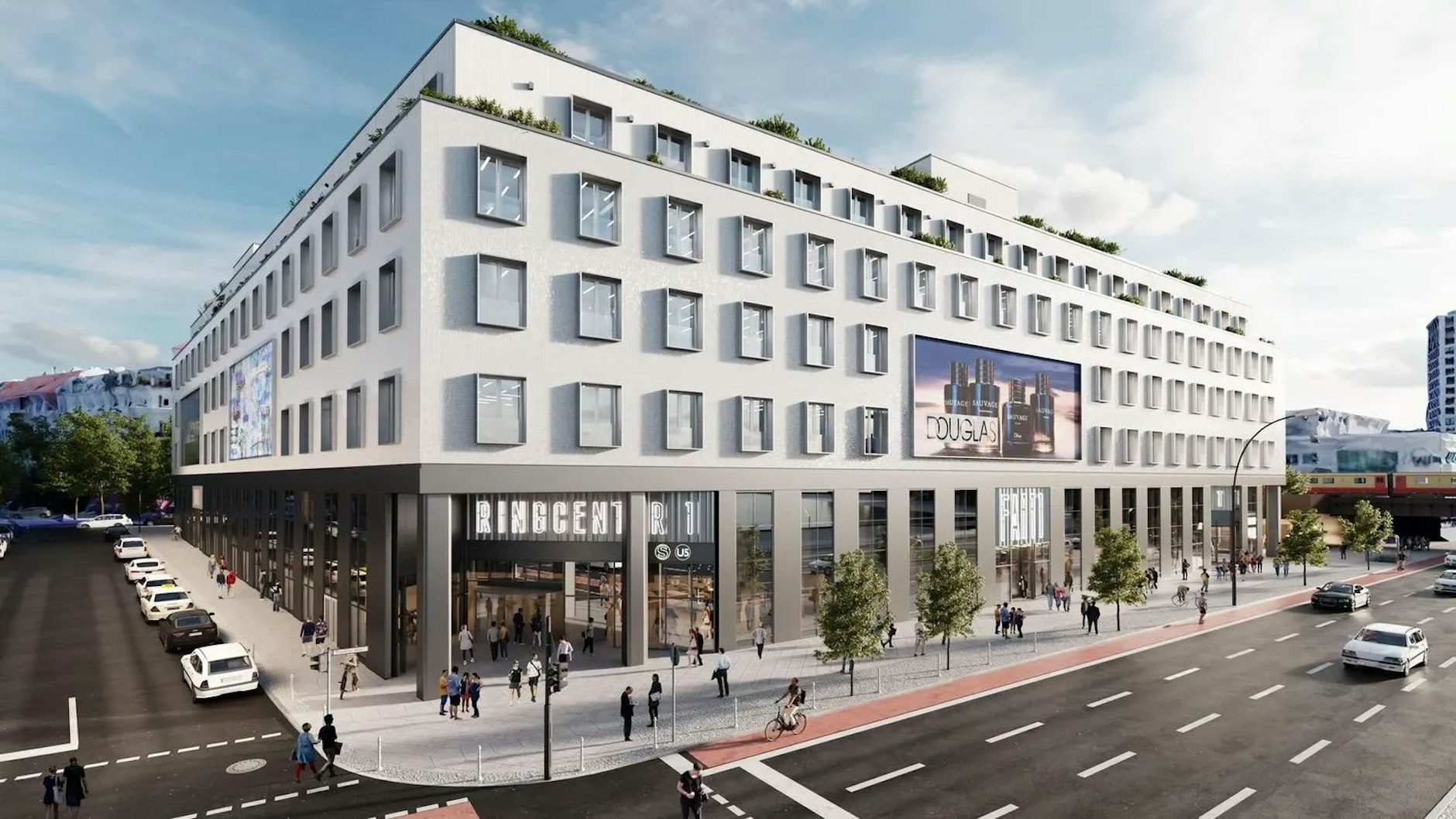 So soll das Ring Center 1 in Berlin Friedrichshain-Kreuzberg einmal aussehen. Der Ist-Zustand allerdings ist davon weit entfernt.