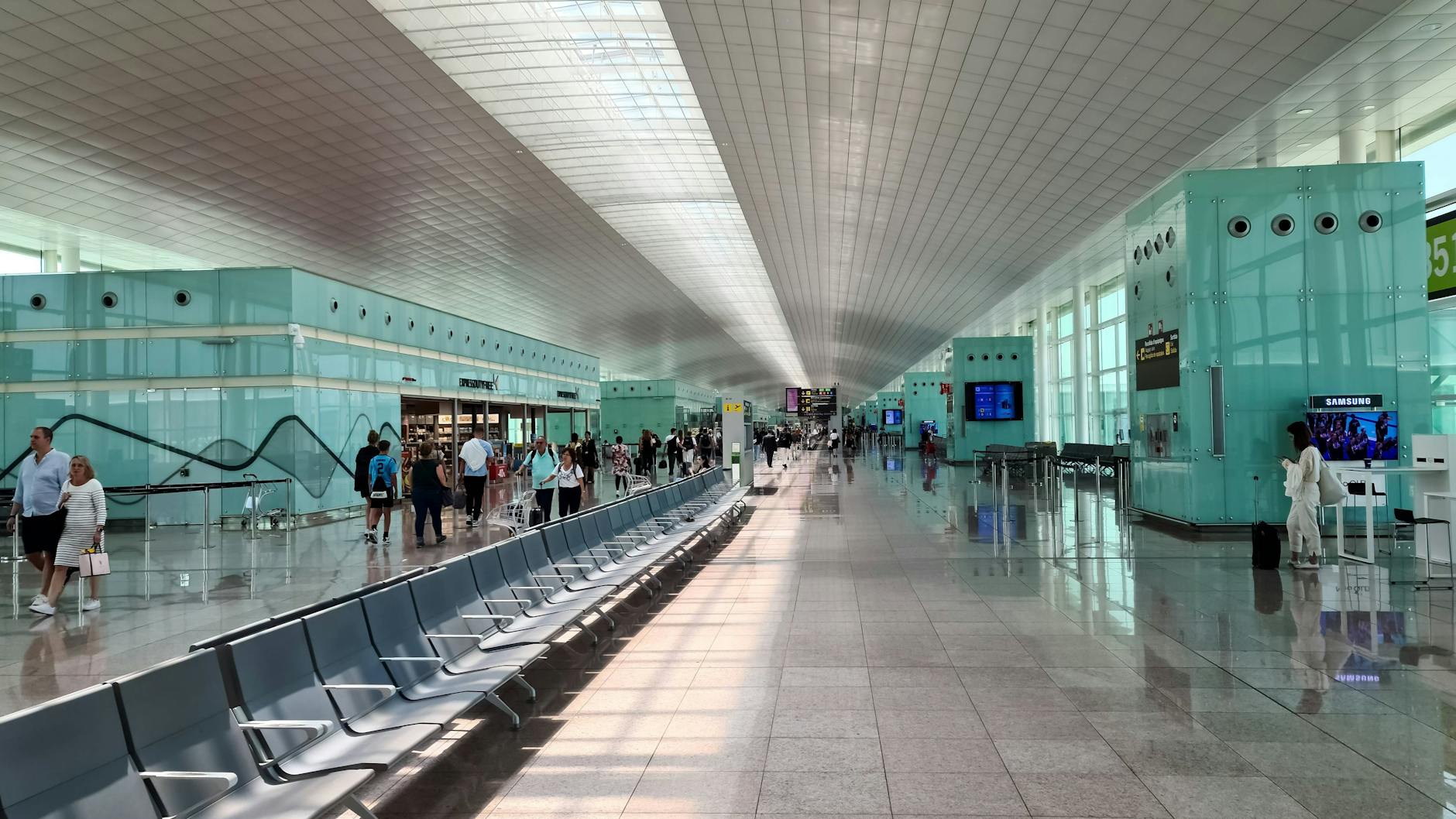 Der Vorfall ereignete sich am Flughafen Barcelona-El Prat.