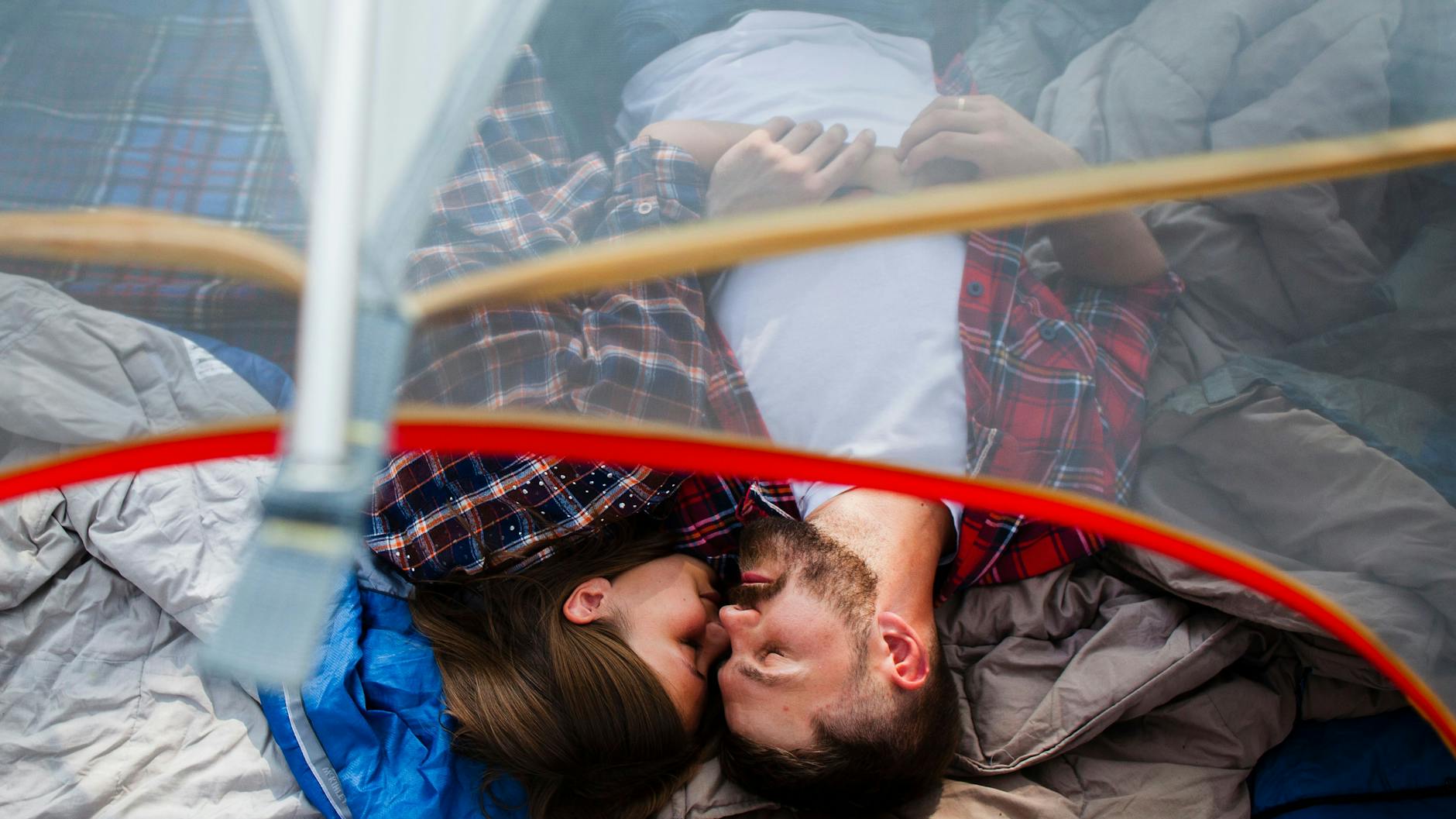 Gemeinsames Zelten sorgt für größere Verbundenheit.