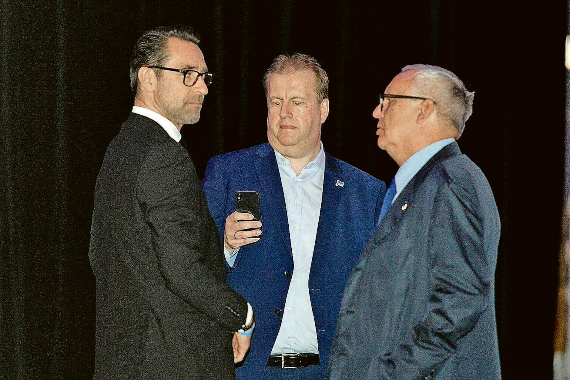 Ingo Schiller steuerte Hertha BSC jahrelang gemeinsam mit dem damaligen Manager Michael Preetz (l.) und damaligen Präsident Werner Gegenbauer (r.).