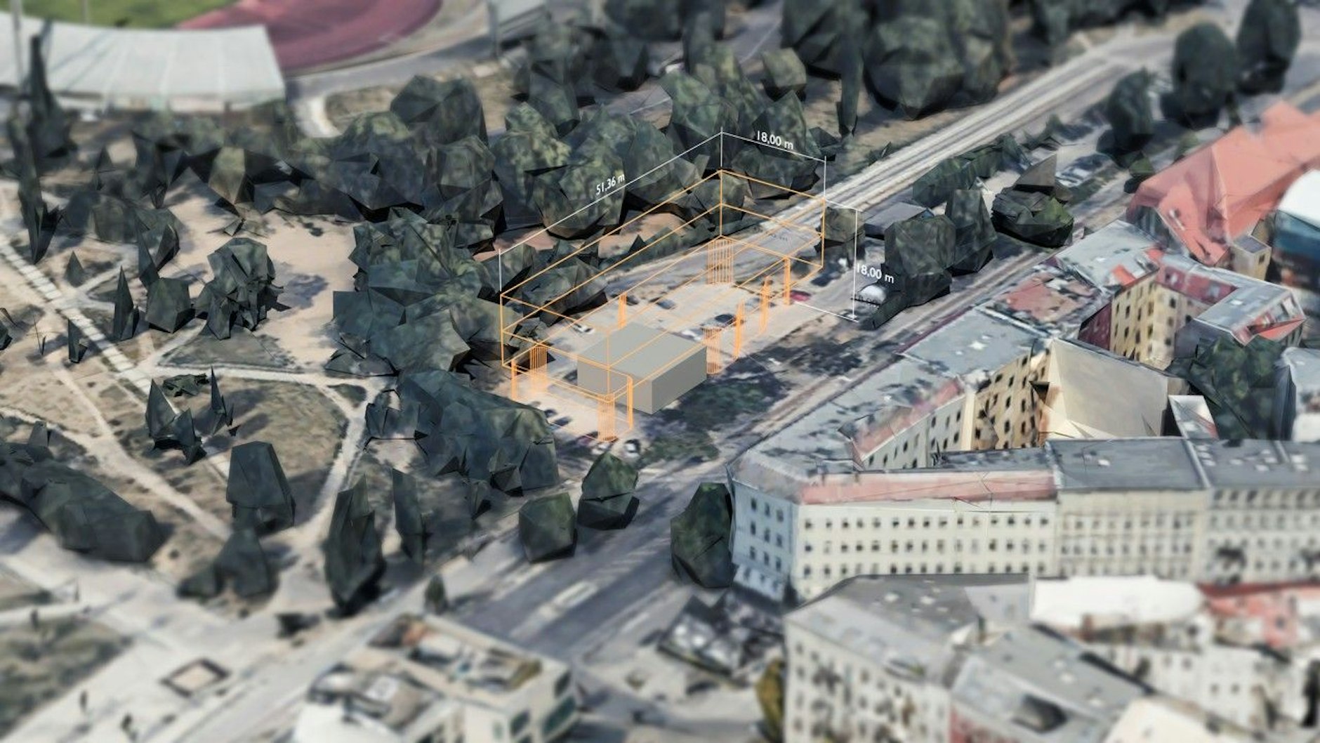 Hier soll das neue Kulturhaus im Mauerpark-Kiez entstehen.