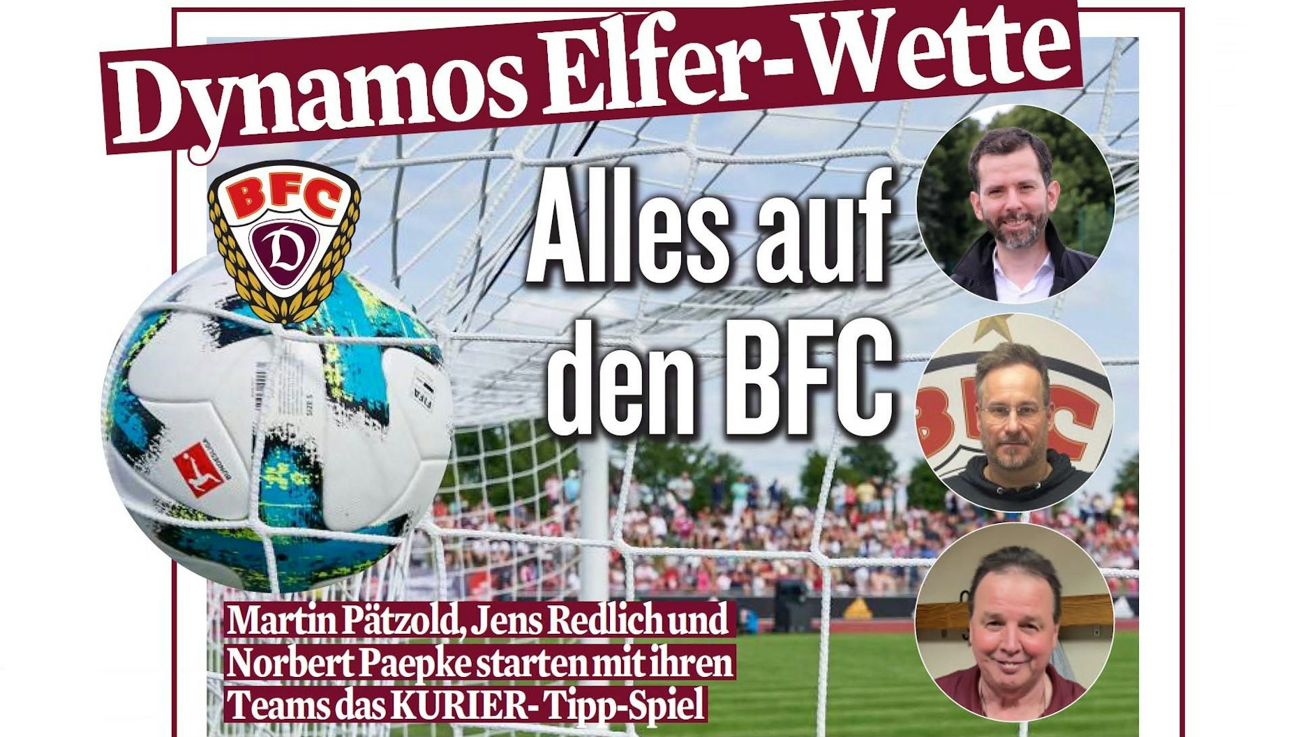 Die Dynamo-Elfer-Wette ist ein neues Tippspiel des Berliner KURIER rund um den BFC.