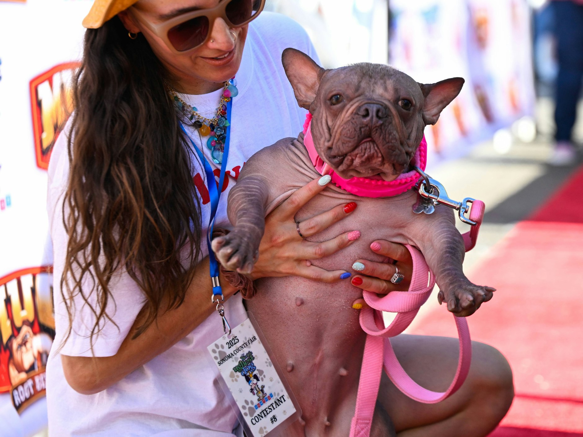 Petunia und Frauchen Shannon Nyman haben bei der Wahl zum hässlichsten Hund der Welt gewonnen. Für den hübschen Vierbeiner gibt's neben dem Preisgeld sogar einen Auftritt im US-Fernsehen.