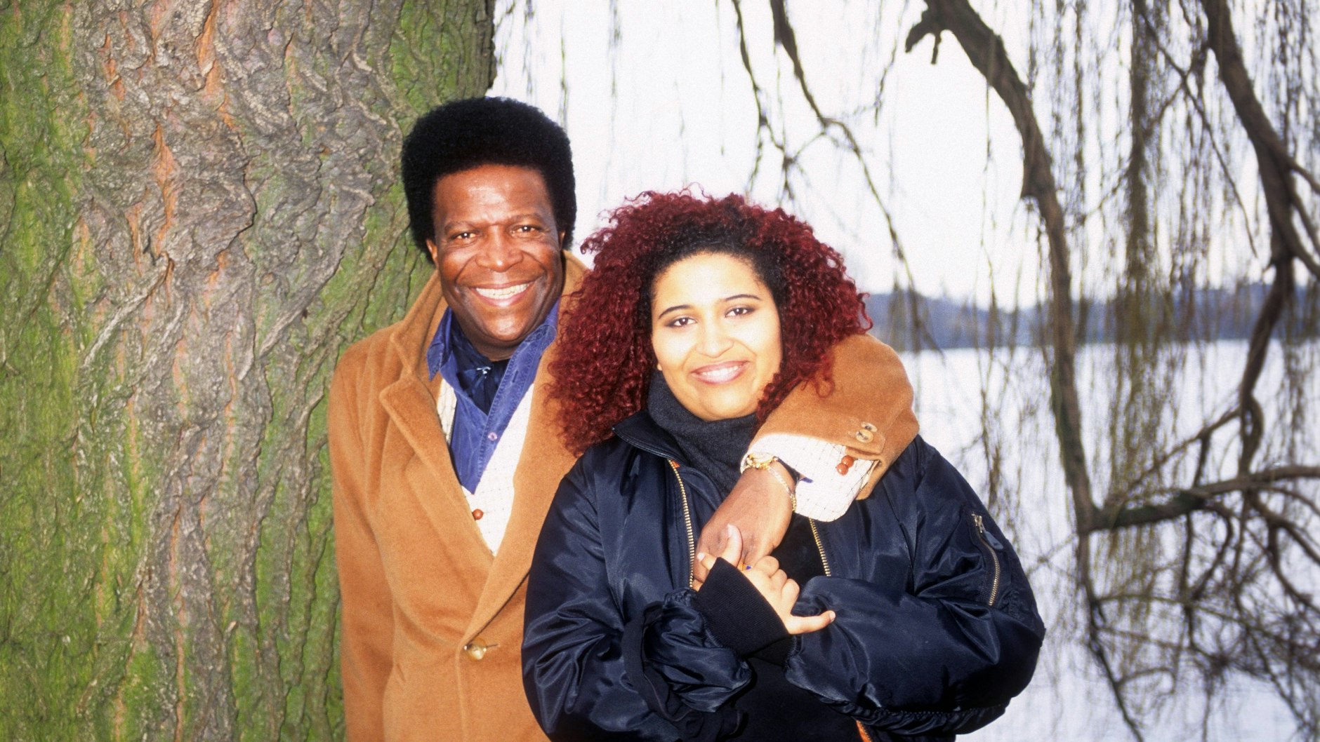 Im Jahr 1995 haben sich Roberto Blanco und Tochter Patricia noch gut verstanden.