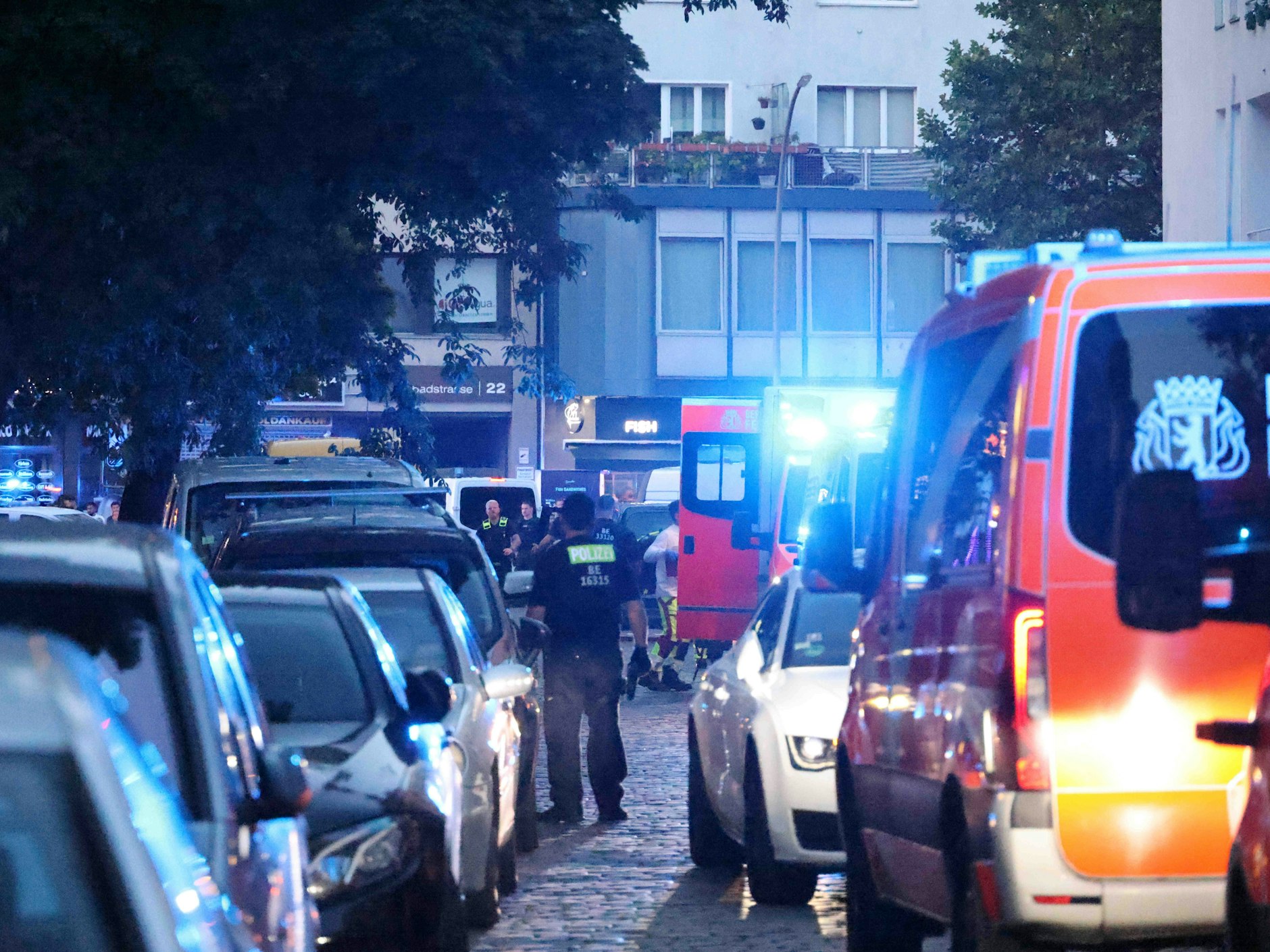 Am gleichen Abend im Juli kam es in der Ostendstraße zu einer Messerattacke. 
