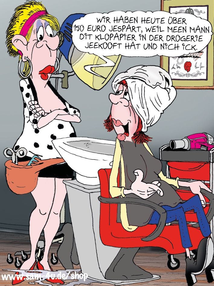 Der Cartoon des Tages kommt auch heute von unserem Zeichner Sam Paff aus Berlin. Er hat einen festen Platz in unserer Rubrik Witz des Tages – und in den Herzen vieler KURIER-Leser.