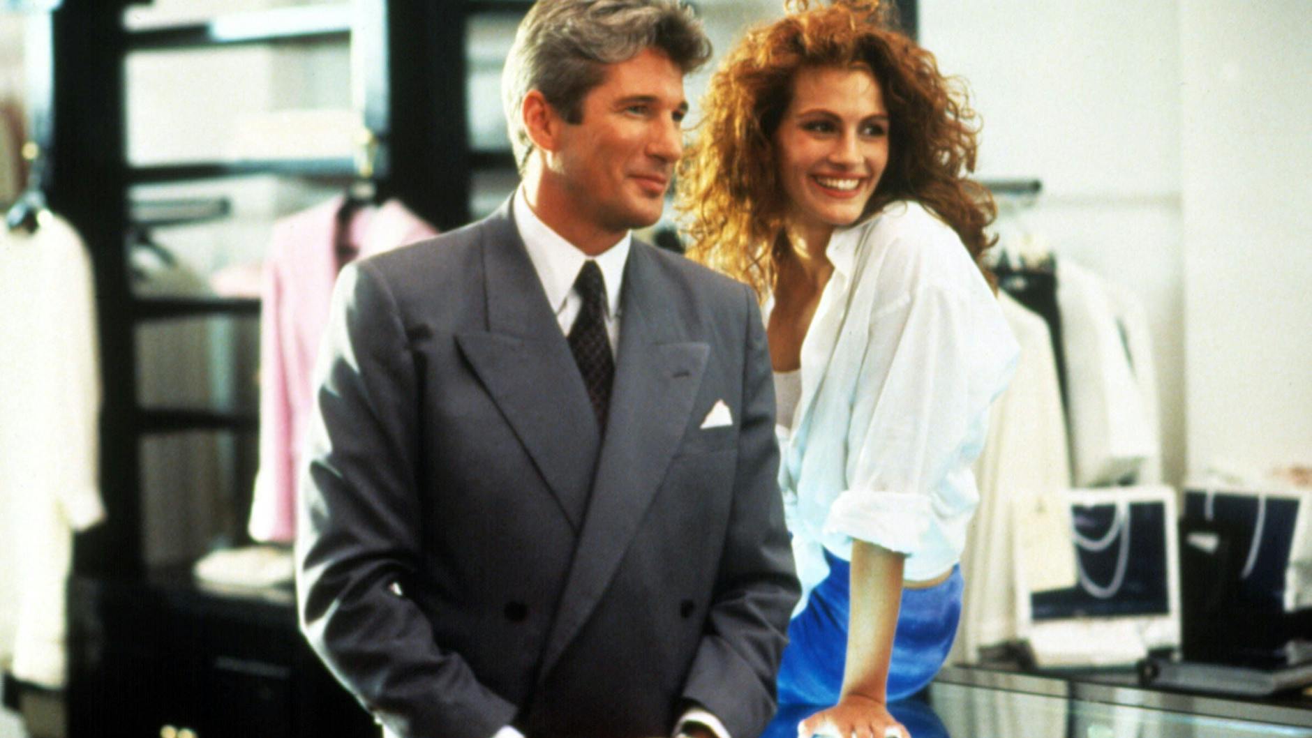 Richard Gere und Julia Roberts gehen in „Pretty Woman“ auf Shopping-Tour.
