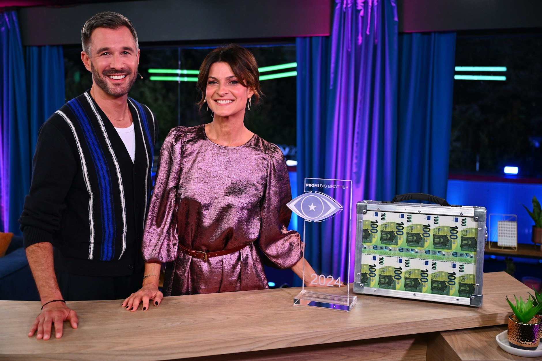 Jochen Schropp und Marlene Lufen moderieren auch in diesem Jahr „Promi Big Brother“.