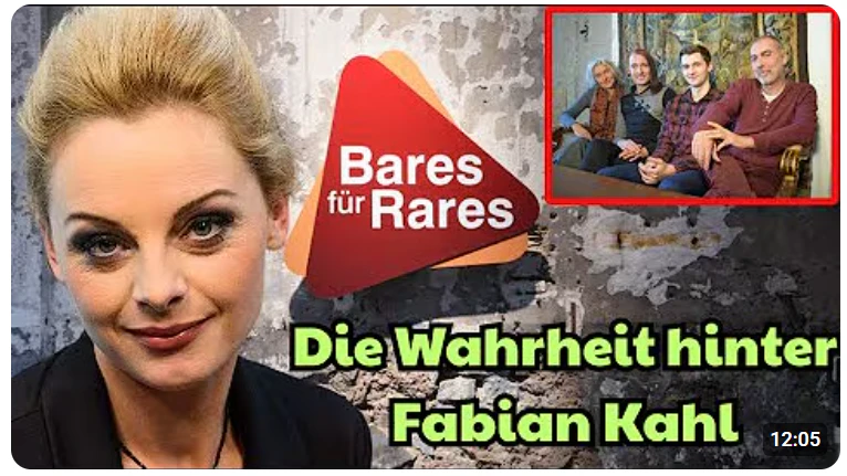 In solchen Videos im Netz werden widerliche Gerüchte über Fabian Kahl aus „Bares für Rares“ verbreitet.
