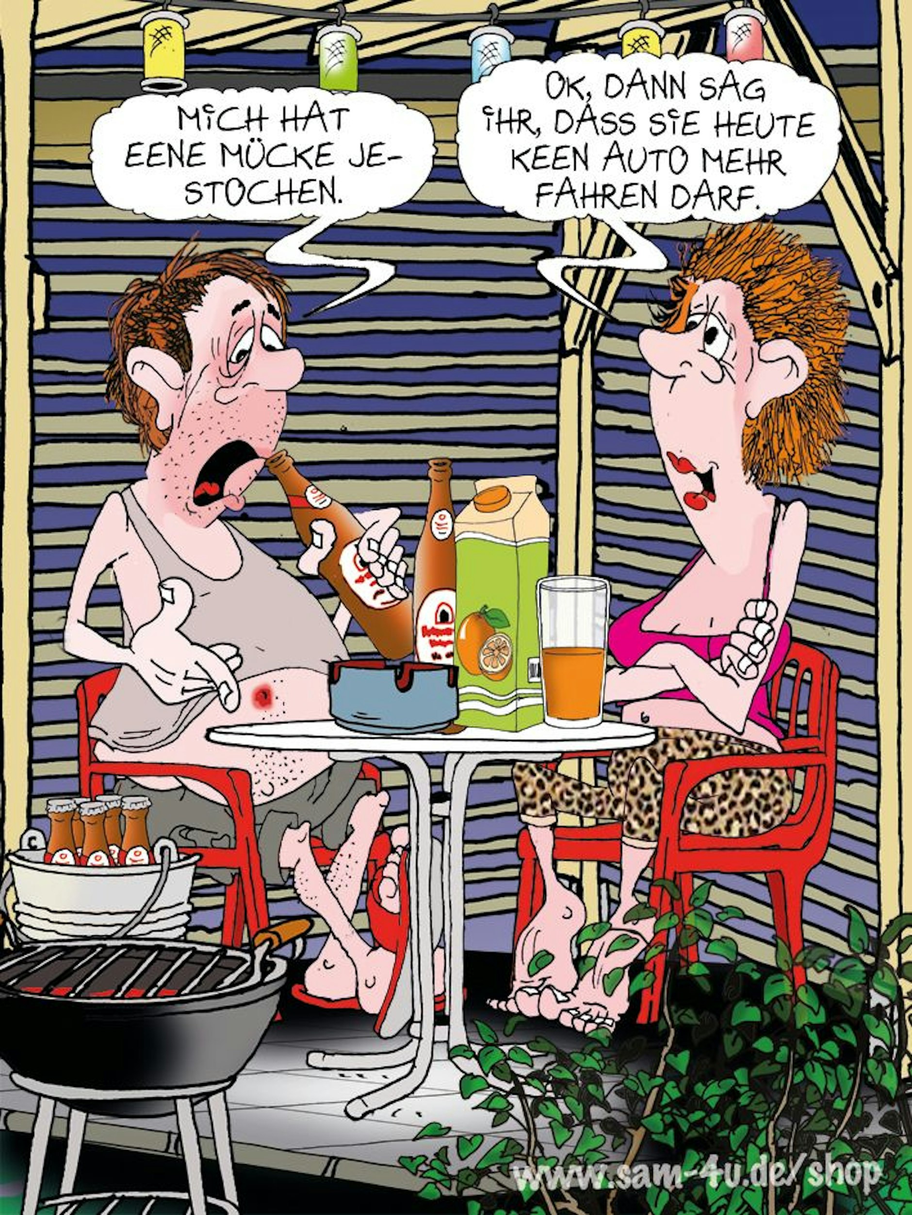 Der Cartoon des Tages hat auch heute einen festen Platz in unserer Rubrik Witz des Tages.