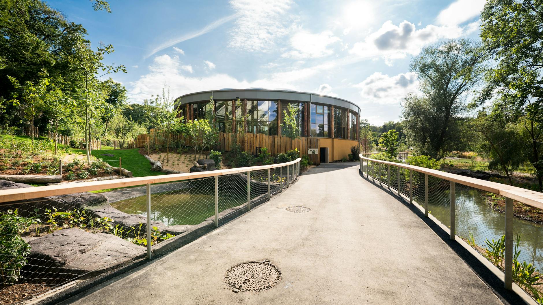 In diese Anlage des Zoos von Mulhouse (Frankreich) wird Toni ihr neues Zuhause haben.