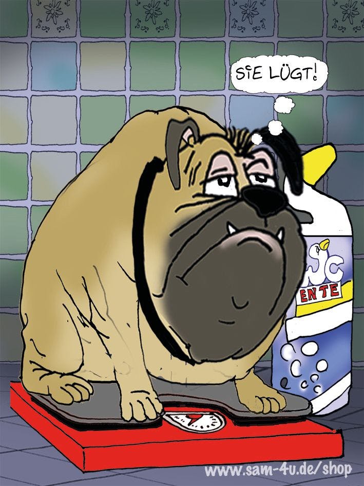 Unser Cartoon des Tages von Zeichner Sam Paff aus Berlin kommt auch heute ohne viele Worte aus. Mit seinem Humor bereichert der Comic-Künstler jeden Tag unsere Rubrik Witz des Tages.