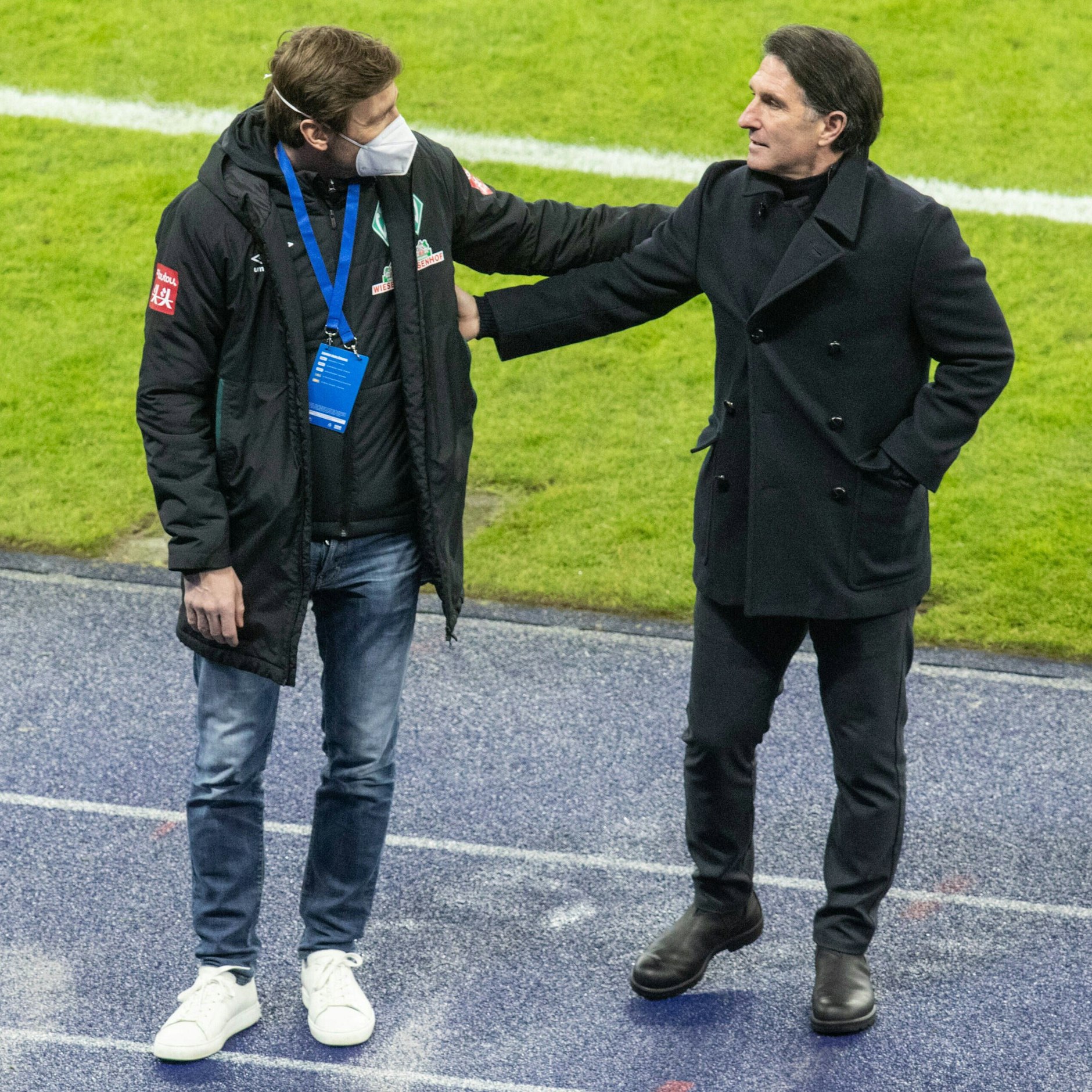 Florian Kohfeldt siegte mit Werder Bremen im Januar 2021 mit 4:1 bei Hertha. Danach wurde Bruno Labbadia gefeuert.