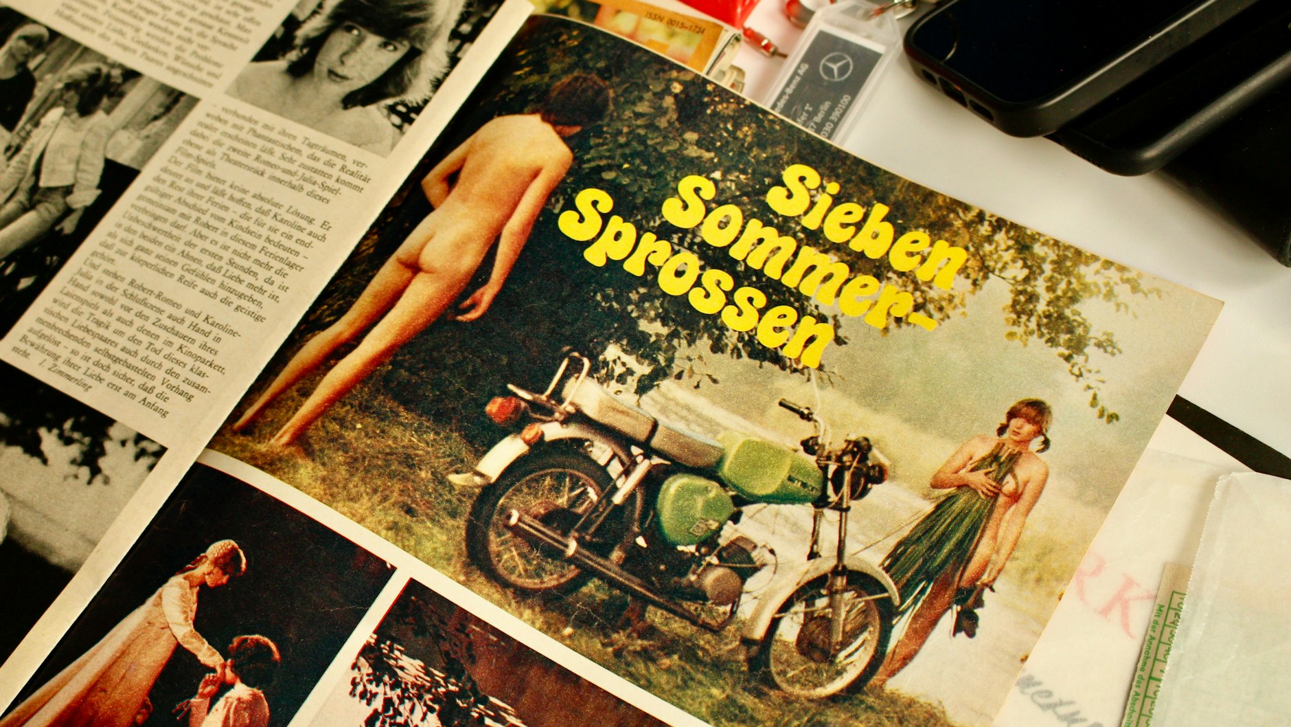 Auch in populären Zeitschriften wurde zu DDR-Zeiten umfangreich über „Sieben Sommersprossen“ berichtet. Harald Rathmann hat einige Erinnerungen an die wilde Zeit aufgehoben.