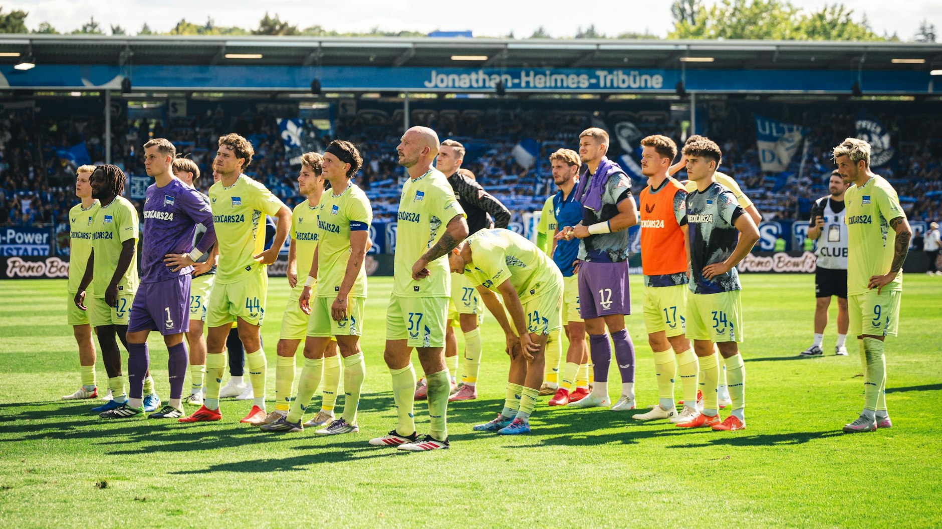Die Liebe der Fans zu Hertha hilft natürlich auch den Spielern, wenn sie nicht erfolgreich waren.