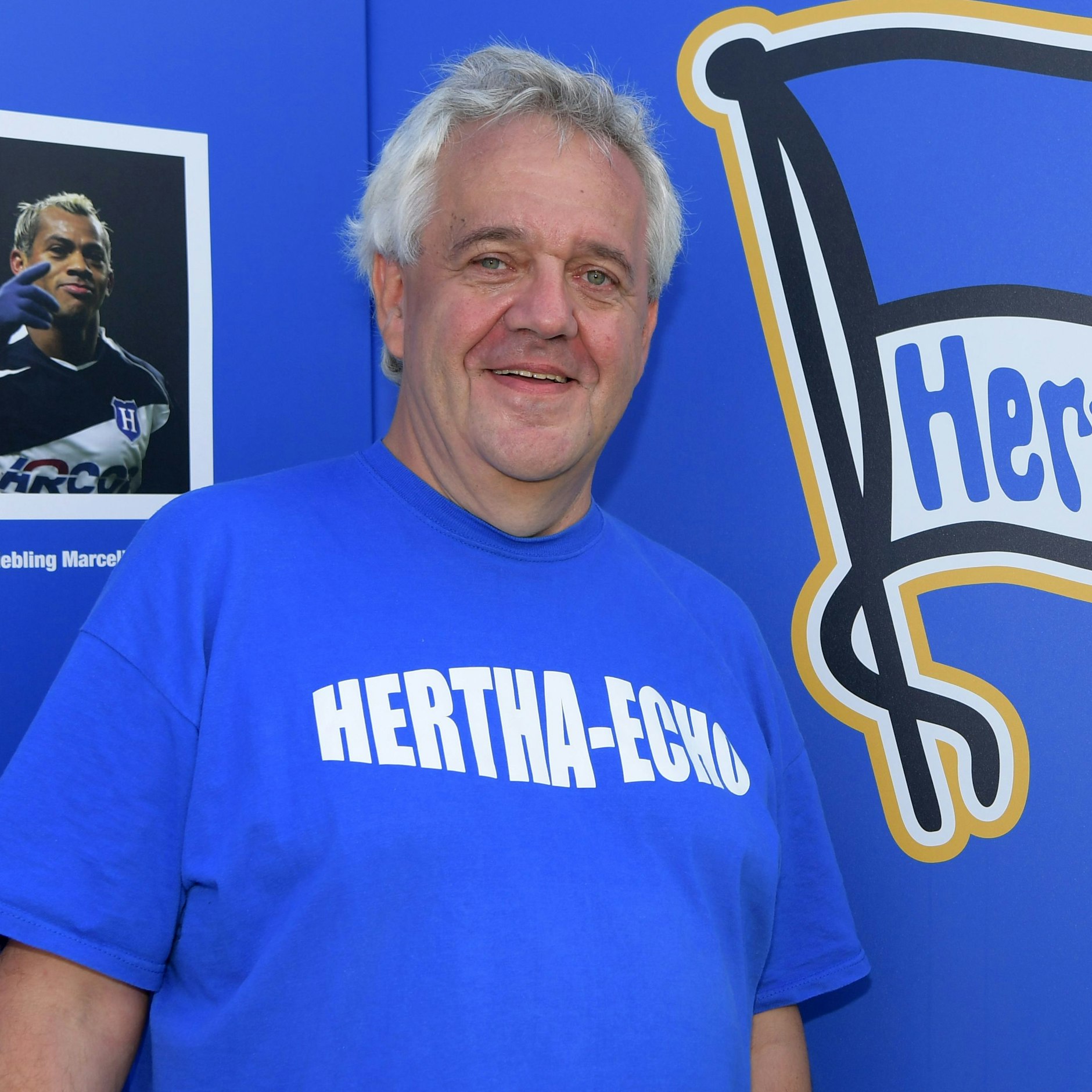Manfred Sangel ist seit knapp 60 Jahren Hertha-Fan.