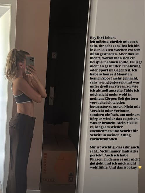 Dieses Foto von sich postete Laura Maria auf Instagram.