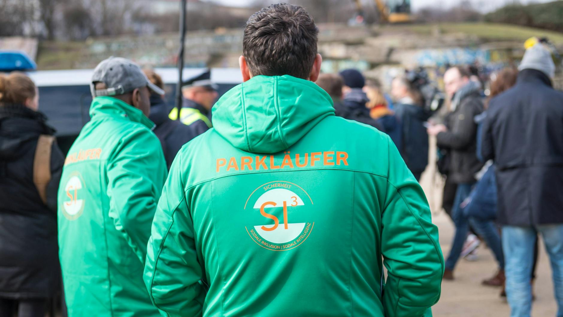 Seit neun Jahren sind die Parkläufer in Berliner Grünanlagen im Einsatz.