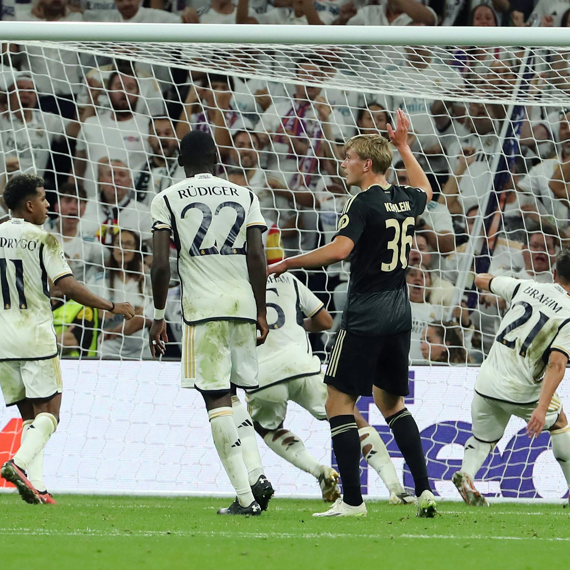 Im September 2023 verlor Union das Auftaktspiel in der Champions League unglücklich in der Nachspielzeit mit 0:1 bei Real Madrid durch ein Tor von Jude Bellingham.