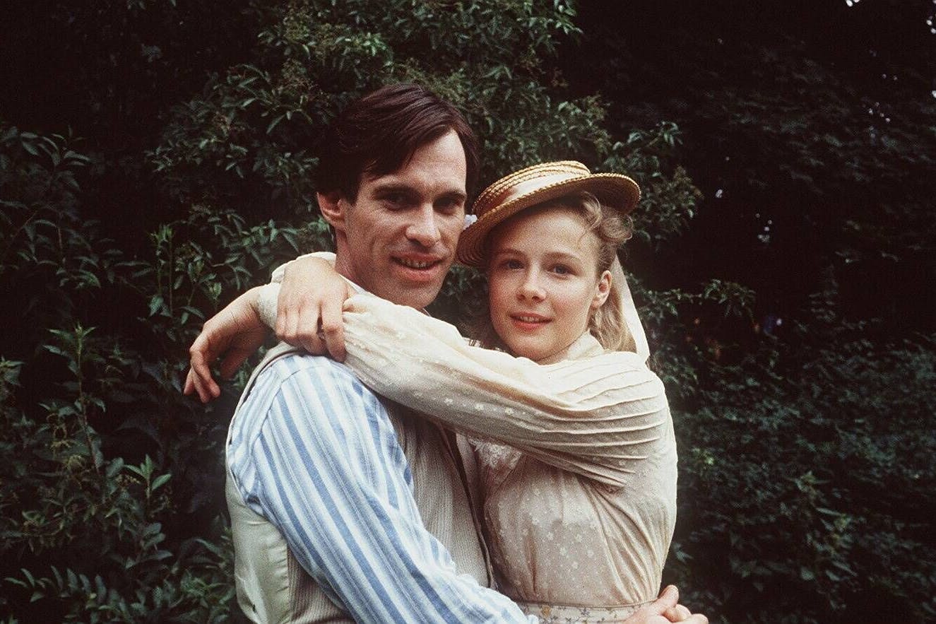 Benedict Freitag mit Katja Riemann 1985 in „Ein Sommer in Lesmona“.