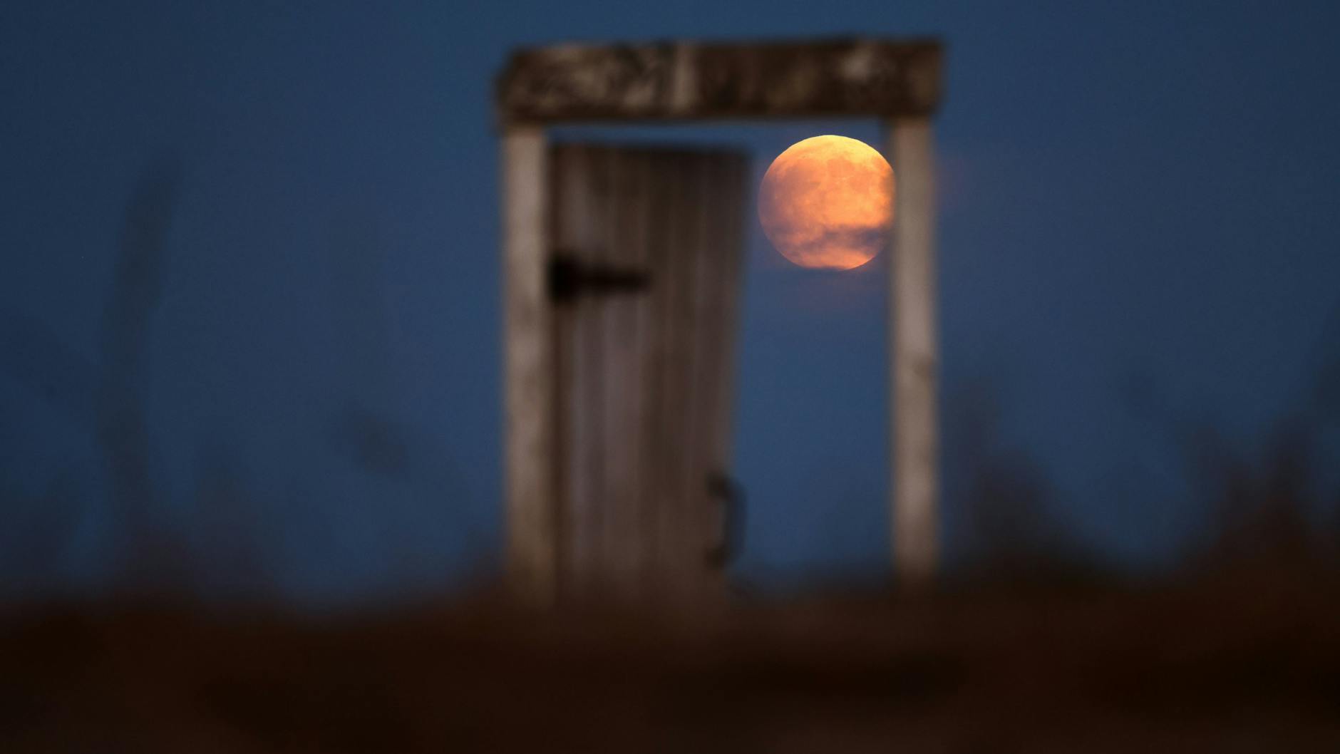 Auch in Russland konnten Sternengucker die Mondfinsternis beobachten.