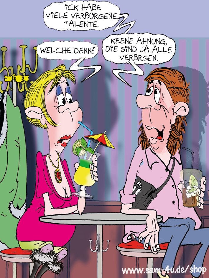 Der Cartoon des Tages kommt auch heute von unserem Zeichner Sam Paff aus Berlin.