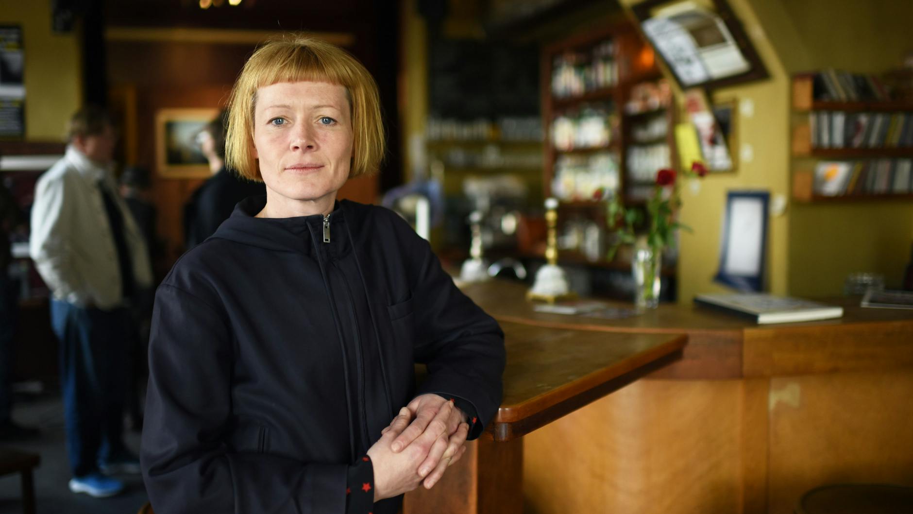 Die Wirtin Sindy, eine Bildhauerin, kämpfte bis zum Schluss gegen die Schließung des Watt.