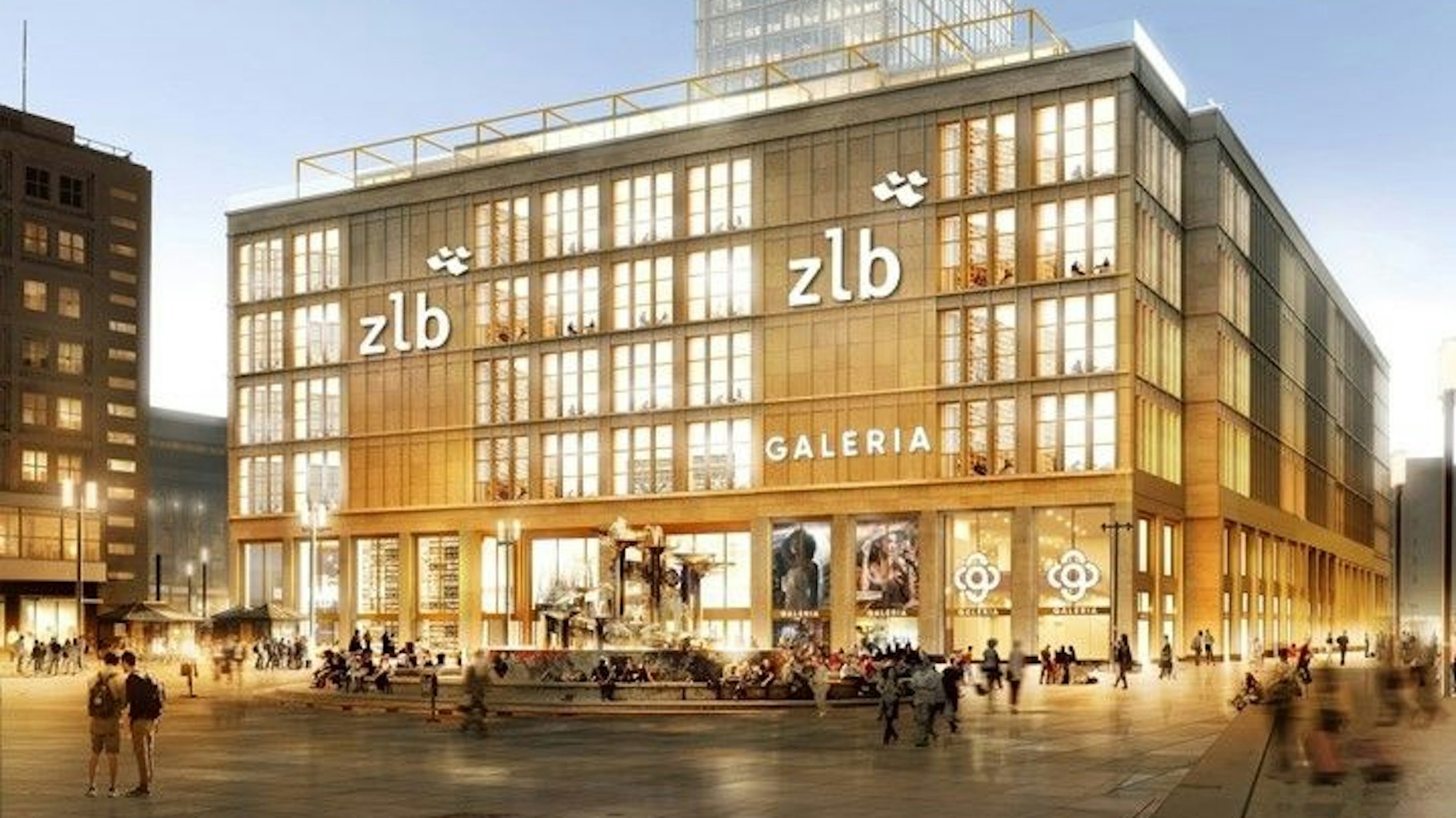Die geplante Kombi aus ZLB und Galeria soll den Kaufhaus-Standort am Alexanderplatz sichern. Aber das wird teuer.