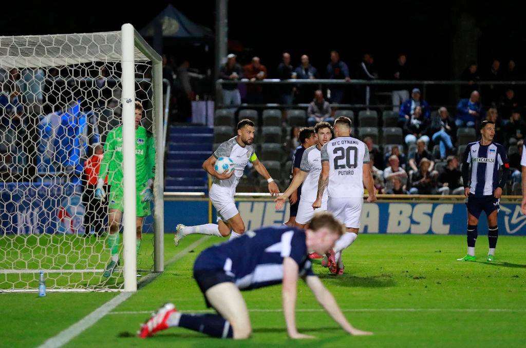 Bei Hertha BSC II erkämpft sich der BFC ein richtig gutes Gefühl