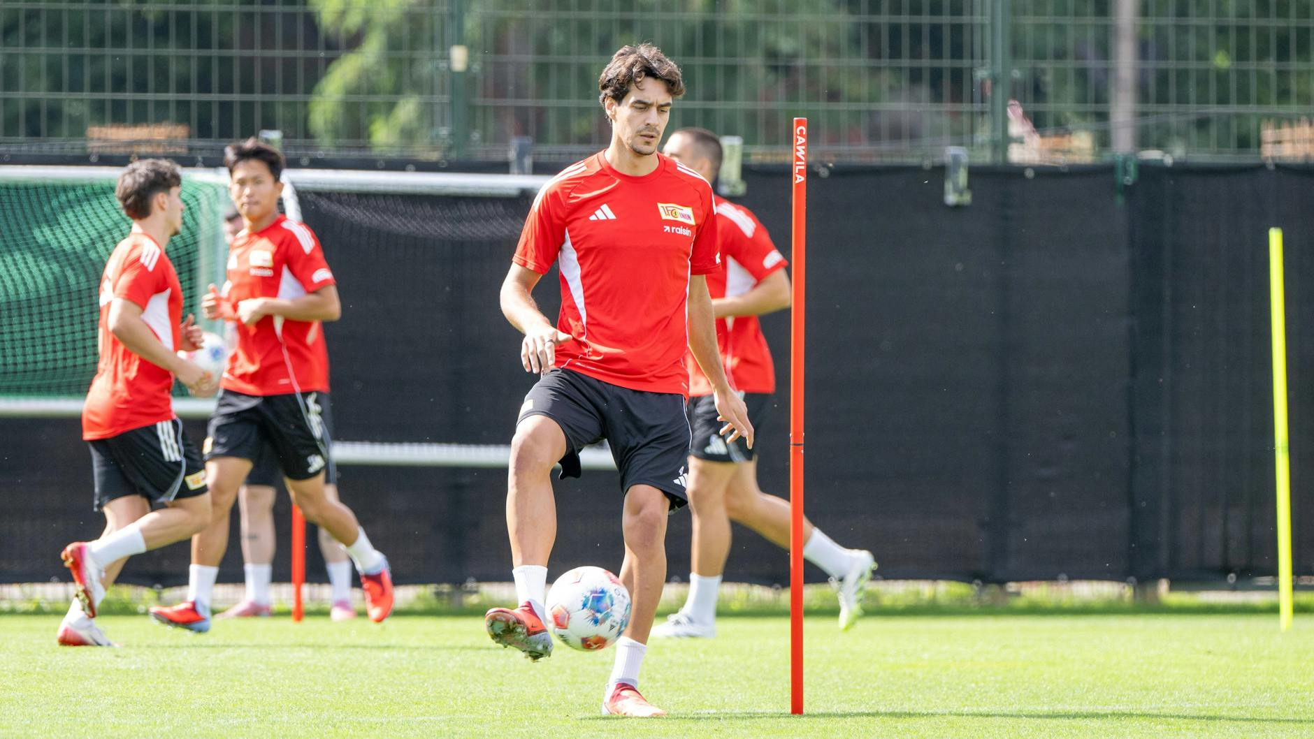 Diogo Leite macht beim 1. FC Union die Trainingsinhalte wieder komplett mit.