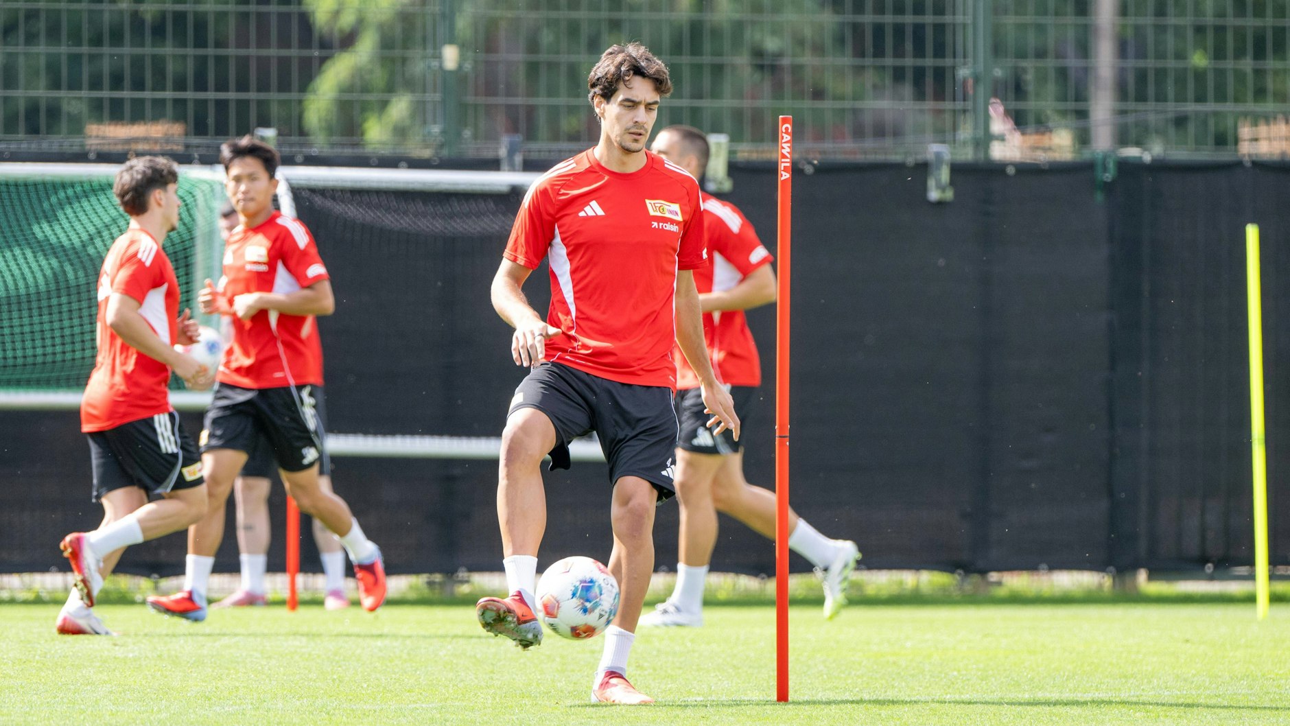 Diogo Leite macht beim 1. FC Union die Trainingsinhalte wieder komplett mit.