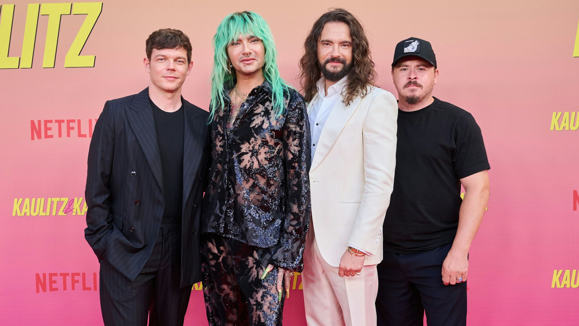 Die Band Tokio Hotel hat viele Fans – besonders im Rampenlicht stehen seit jeher die Zwillinge Bill und Tom Kaulitz (Mitte).