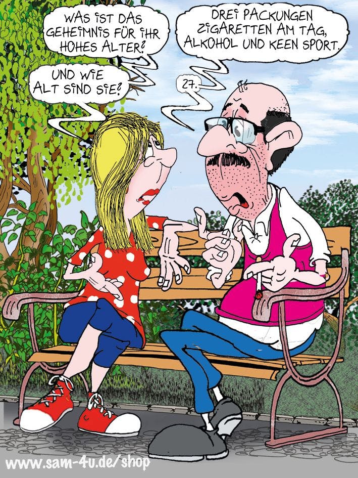 Der Cartoon des Tages von Zeichner Sam Paff aus Berlin erfreut Sie in unserer Rubrik Witz des Tages jeden Tag.